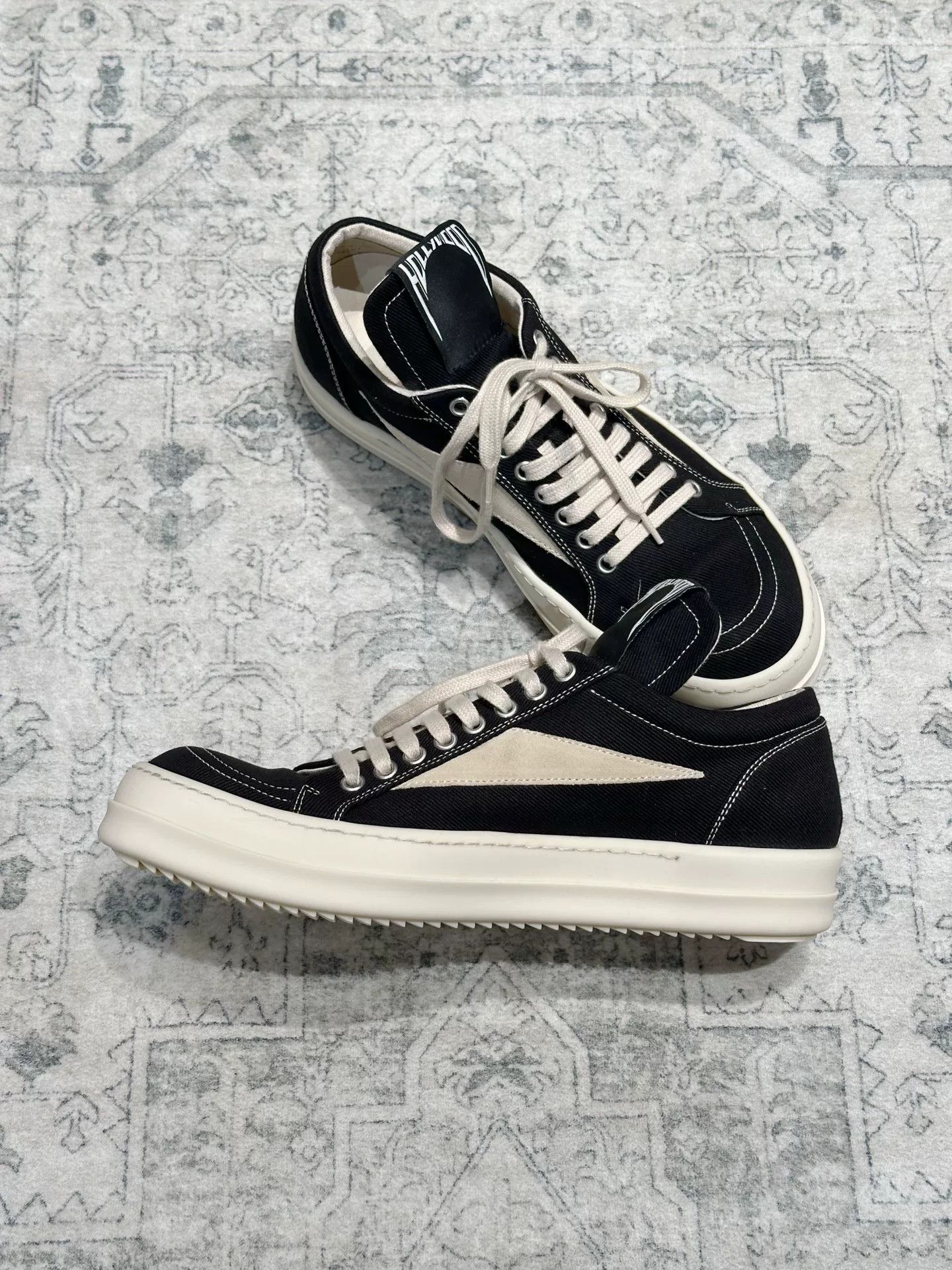 Rick Owens Drkshdw Rick Owens DRKSHDW Canvas Sneakers Size US 9 / EU 42 - 5 Thumbnail