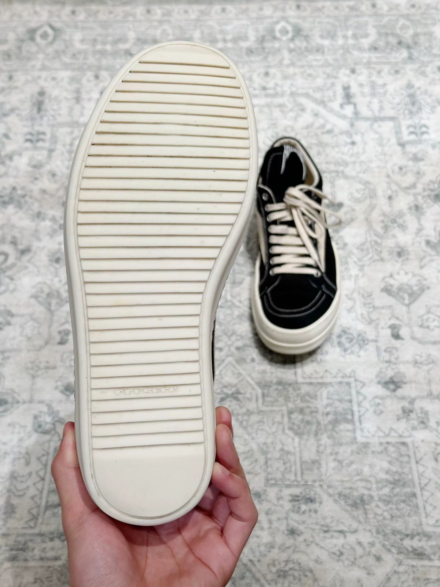 Rick Owens Drkshdw Rick Owens DRKSHDW Canvas Sneakers Size US 9 / EU 42 - 8 Thumbnail