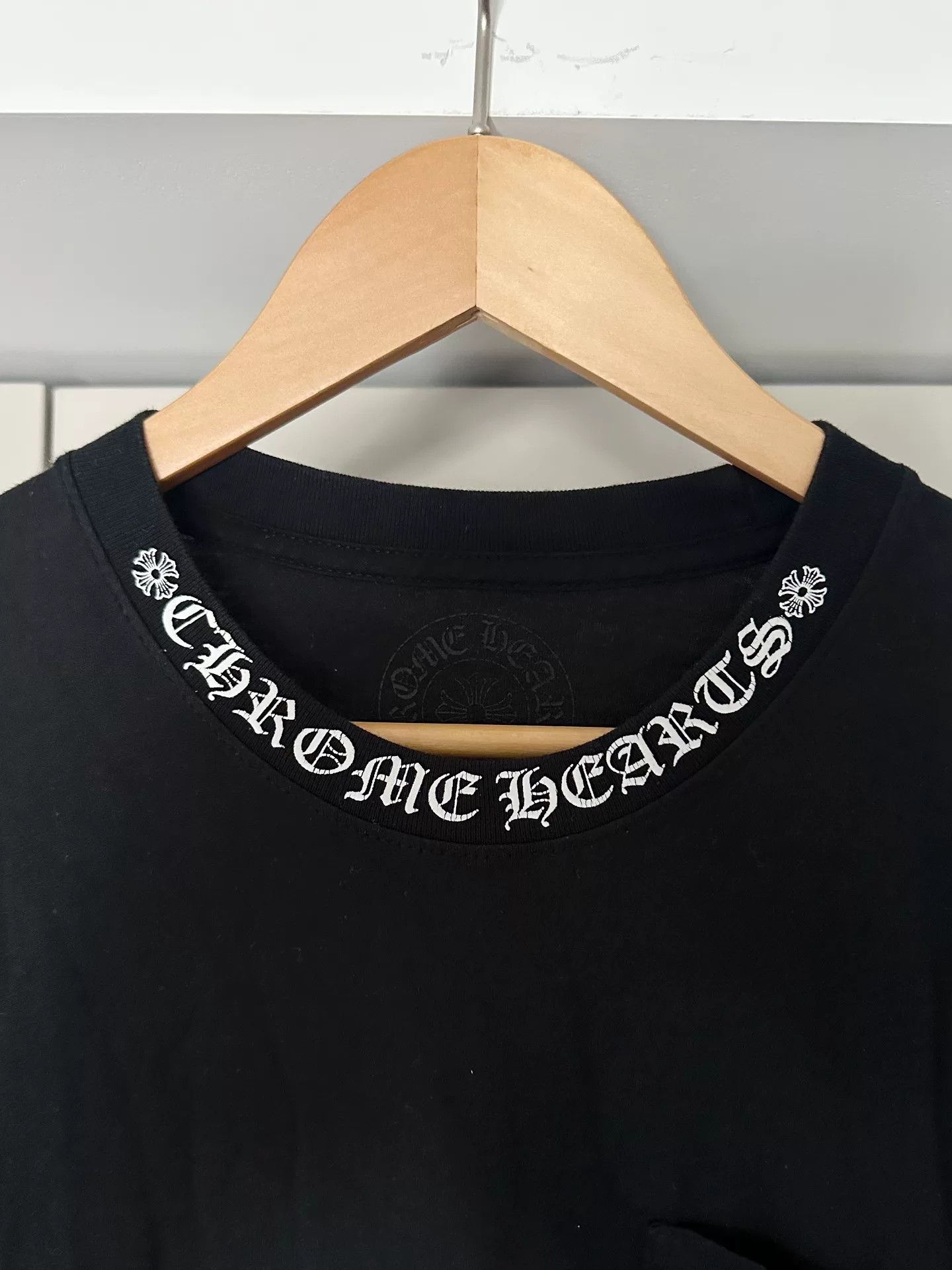 Chrome Hearts Chrome Hearts Black Short - Sleeve Tee Size US M / EU 48-50 / 2 - 3 Thumbnail