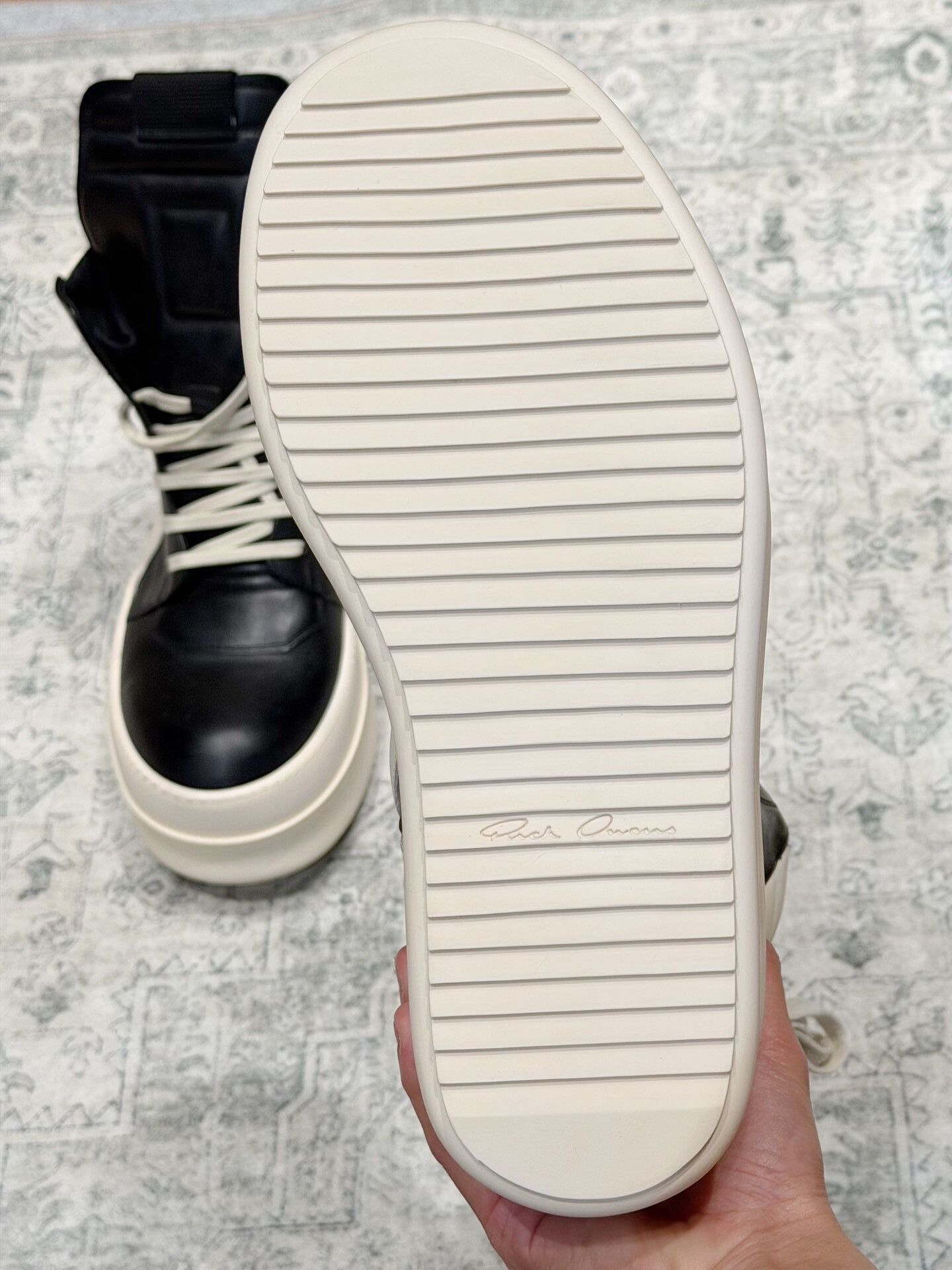 Rick Owens Rick Owens Platform Inverted Triangle High-Top Size US 10 / EU 43 - 9 Thumbnail