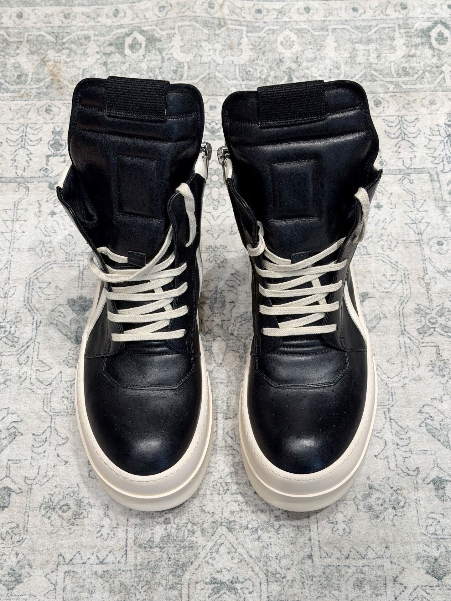 Rick Owens Rick Owens Platform Inverted Triangle High-Top Size US 10 / EU 43 - 3 Thumbnail