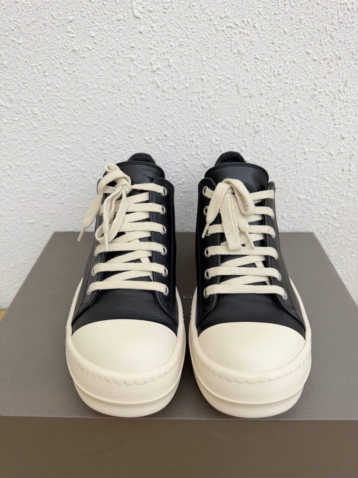 Rick Owens Rick Owens Converse RO Women's Low-Top Leather Size US 7 / IT 37 - 3 Thumbnail