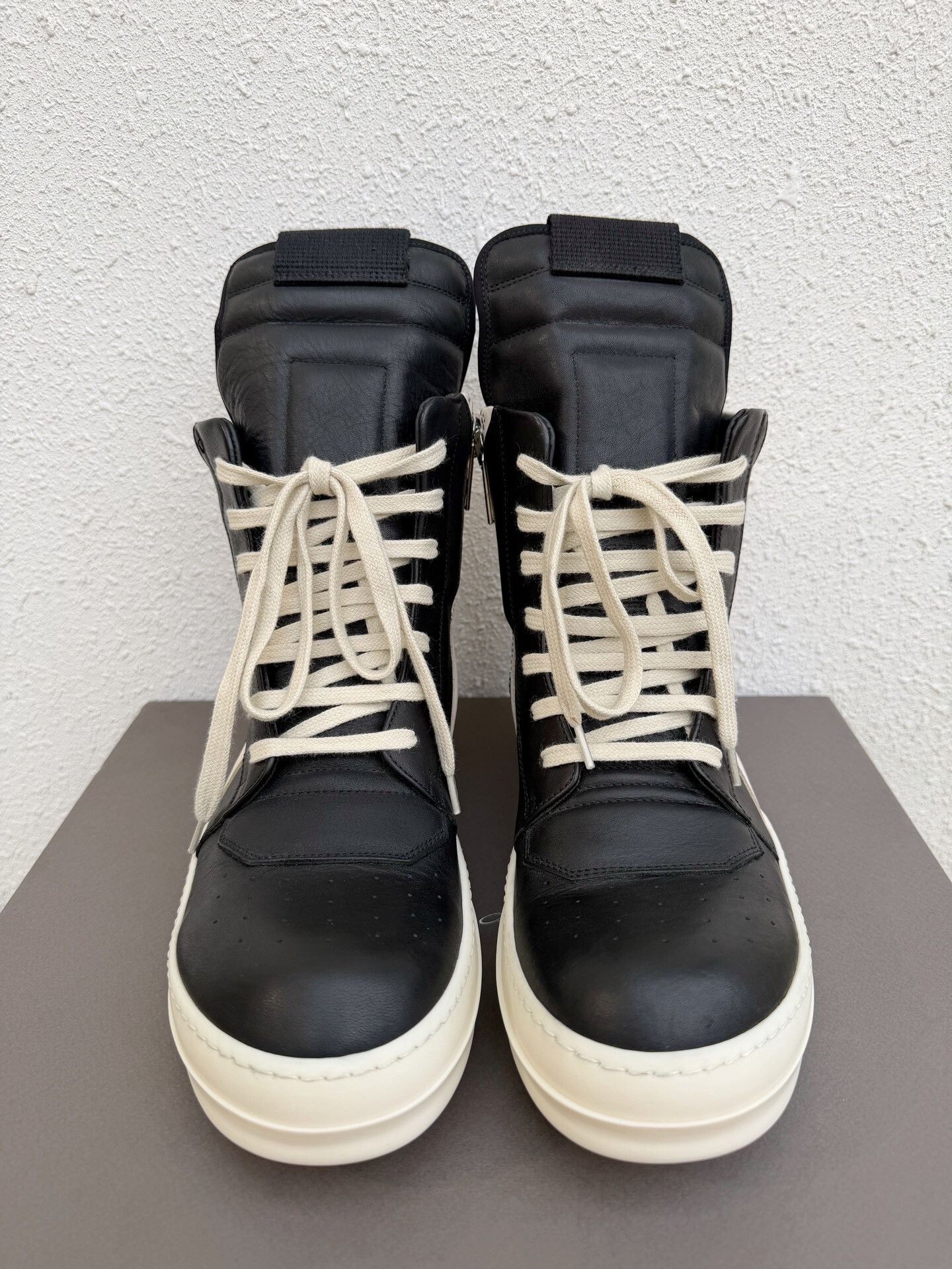 Rick Owens Rick Owens Inverted Triangle High-Top Leather Size US 7 / EU 40 - 3 Thumbnail