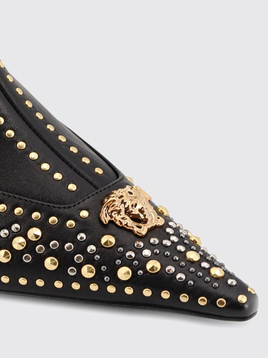 Versace Versace Boots Woman Black Size US 7 / IT 37 - 4 Thumbnail