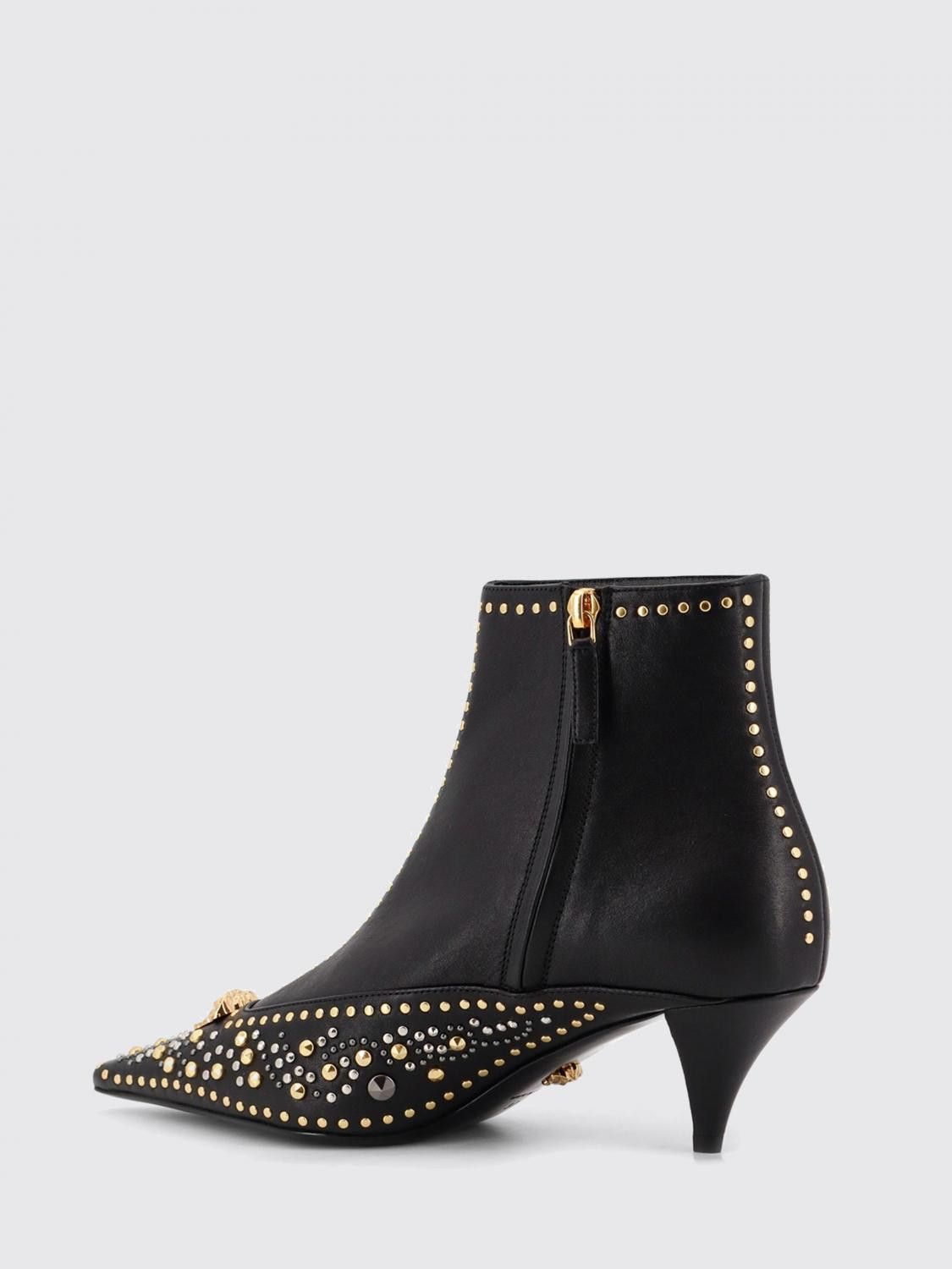 Versace Versace Boots Woman Black Size US 7 / IT 37 - 3 Thumbnail