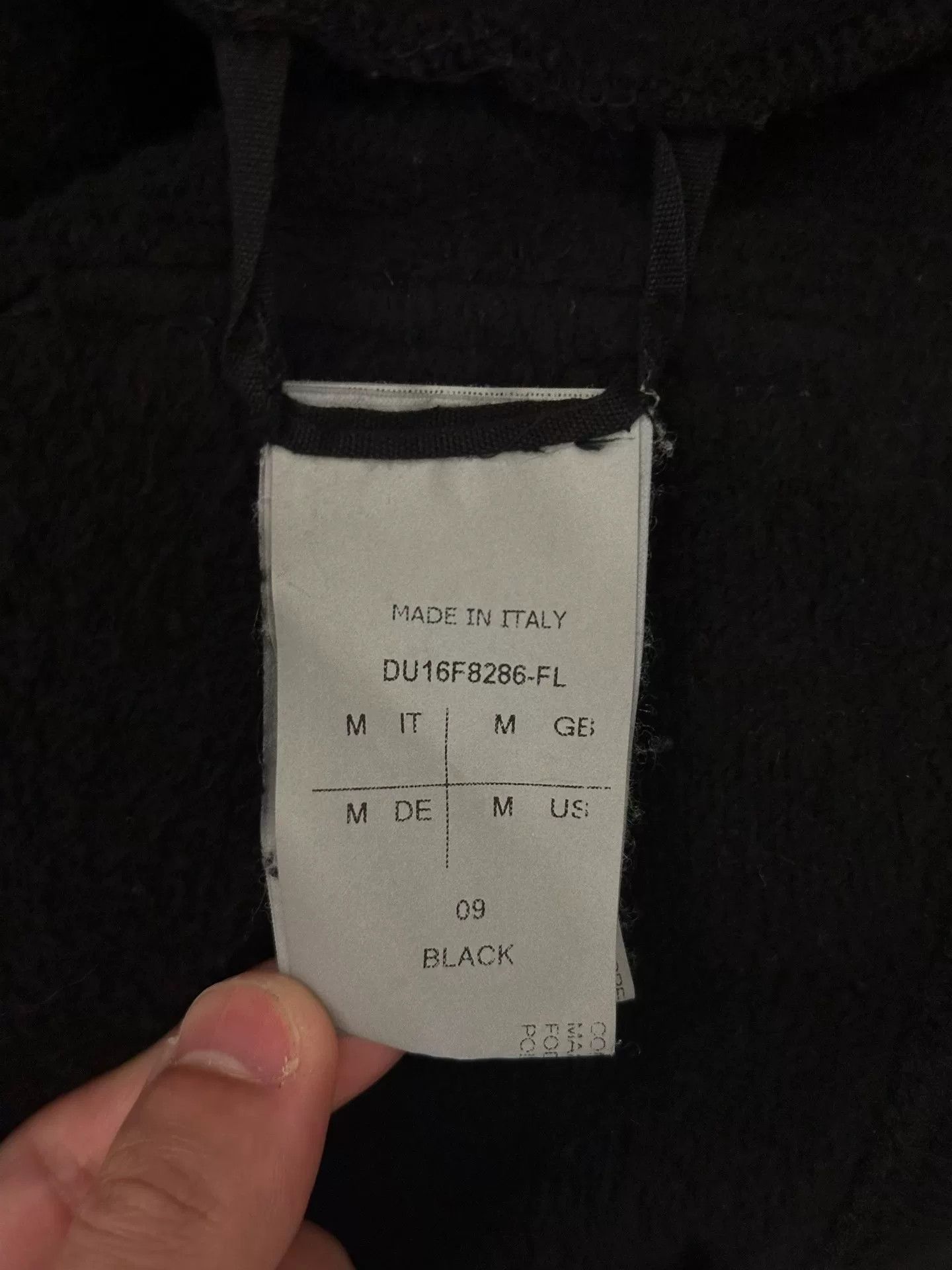 Rick Owens DRKSHDW Wizard Hat Leather Sleeve Coat