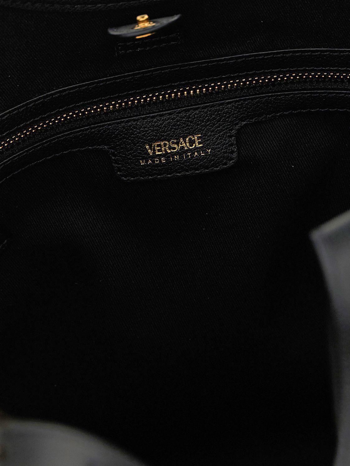 Versace Versace Tote Bag Woman Black Size ONE SIZE - 4 Thumbnail