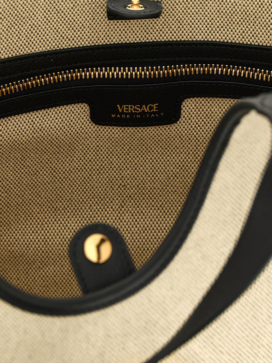 Versace Versace Tote Bag Woman Natural Size ONE SIZE - 4 Thumbnail