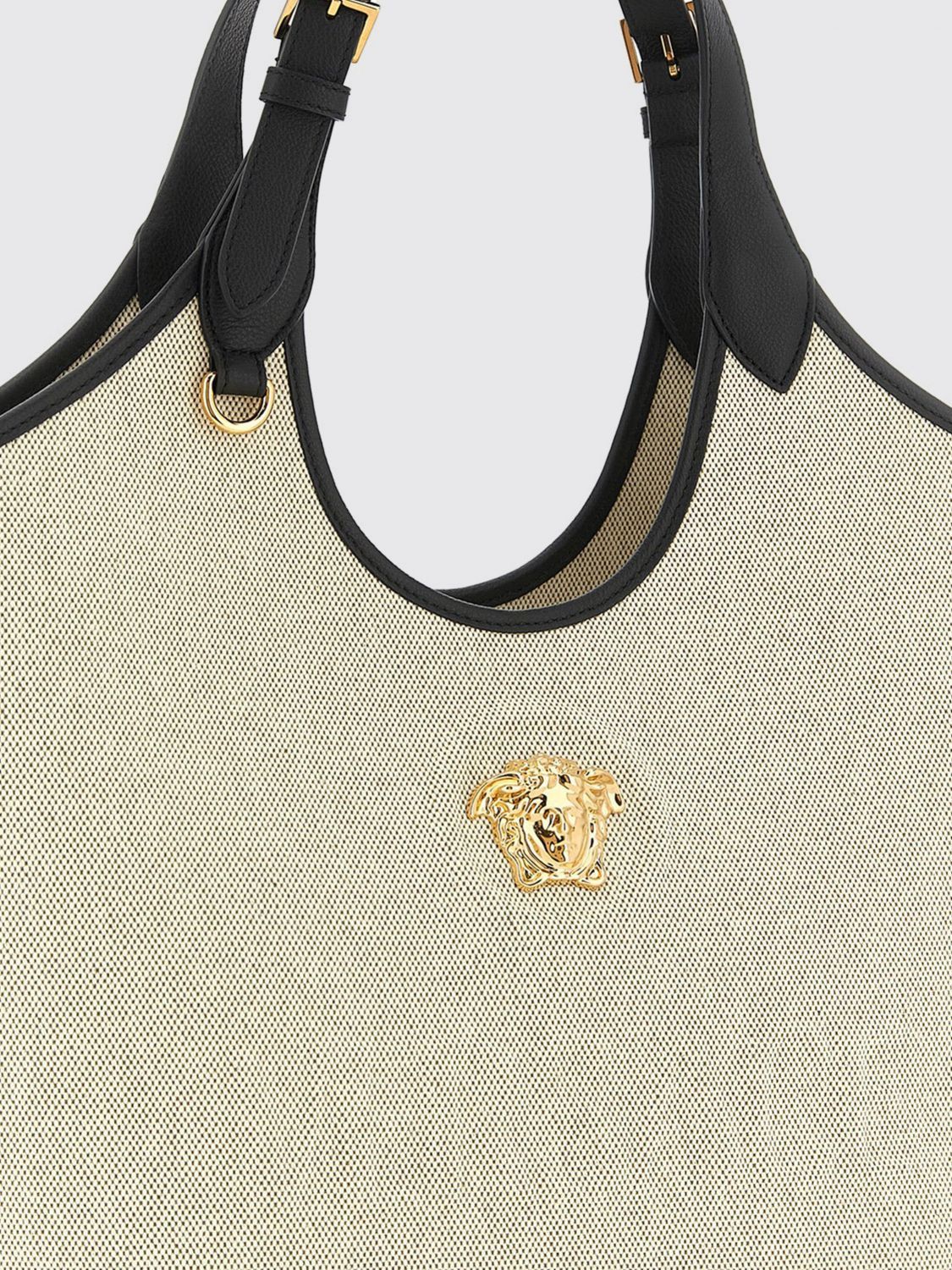 Versace Versace Tote Bag Woman Natural Size ONE SIZE - 3 Thumbnail