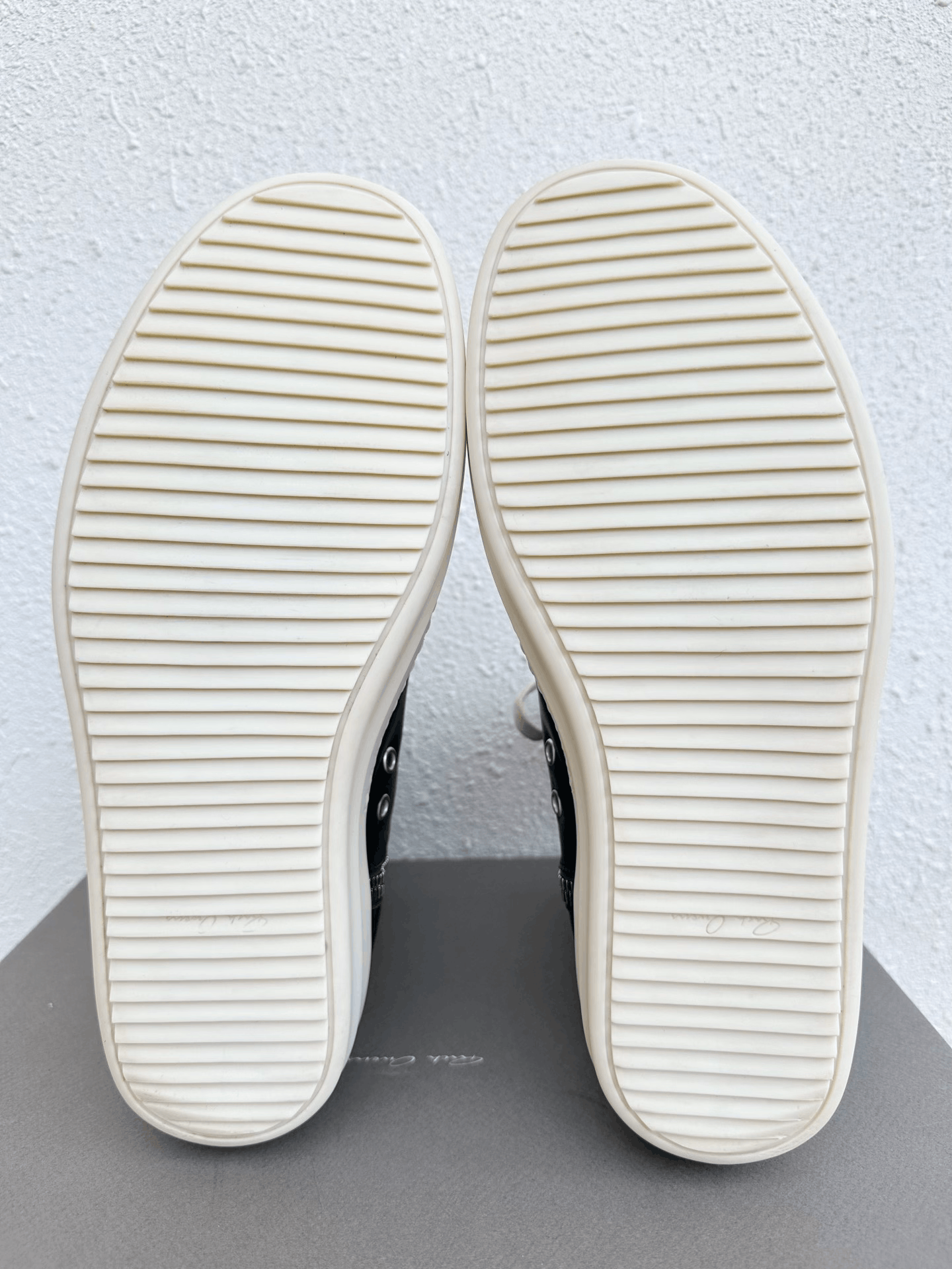 Rick Owens Rick Owens Leather High-Top Sneakers Size US 10.5 / EU 43-44 - 6 Thumbnail