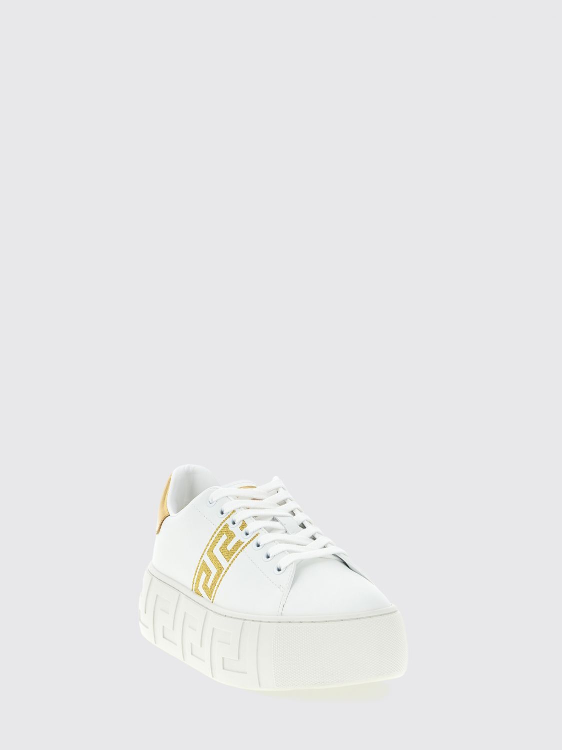 Versace Versace Sneakers Woman Gold Size US 5 / IT 35 - 2 Thumbnail