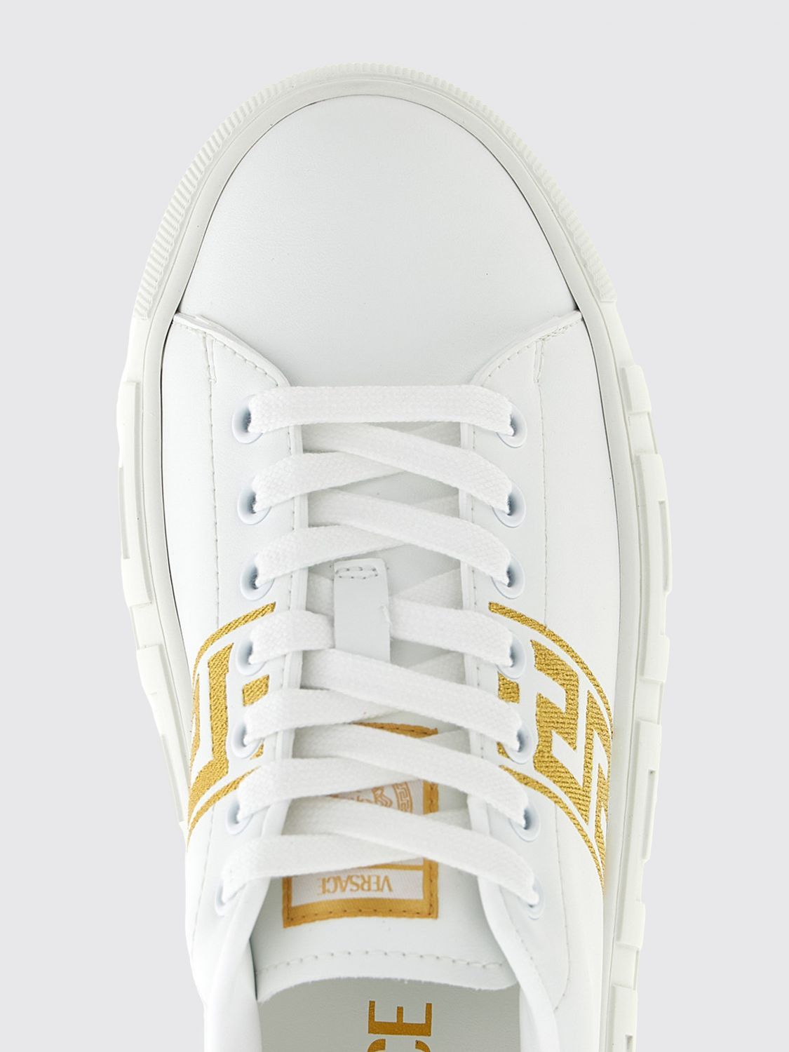 Versace Versace Sneakers Woman Gold Size US 6 / IT 36 - 4 Thumbnail