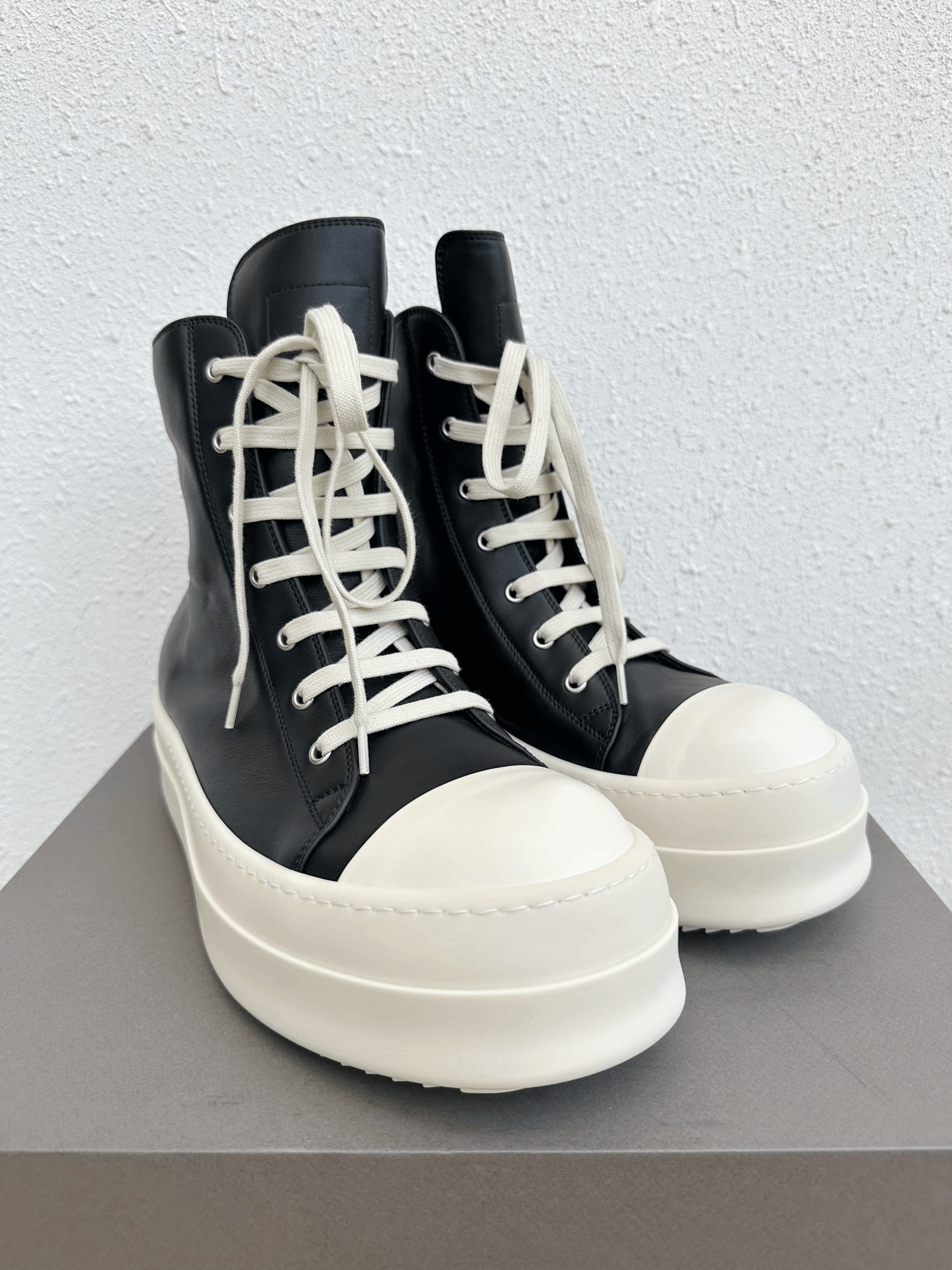 Rick Owens Rick Owens Thick Sole Leather Sneakers Size US 10 / EU 43 - 2 Thumbnail