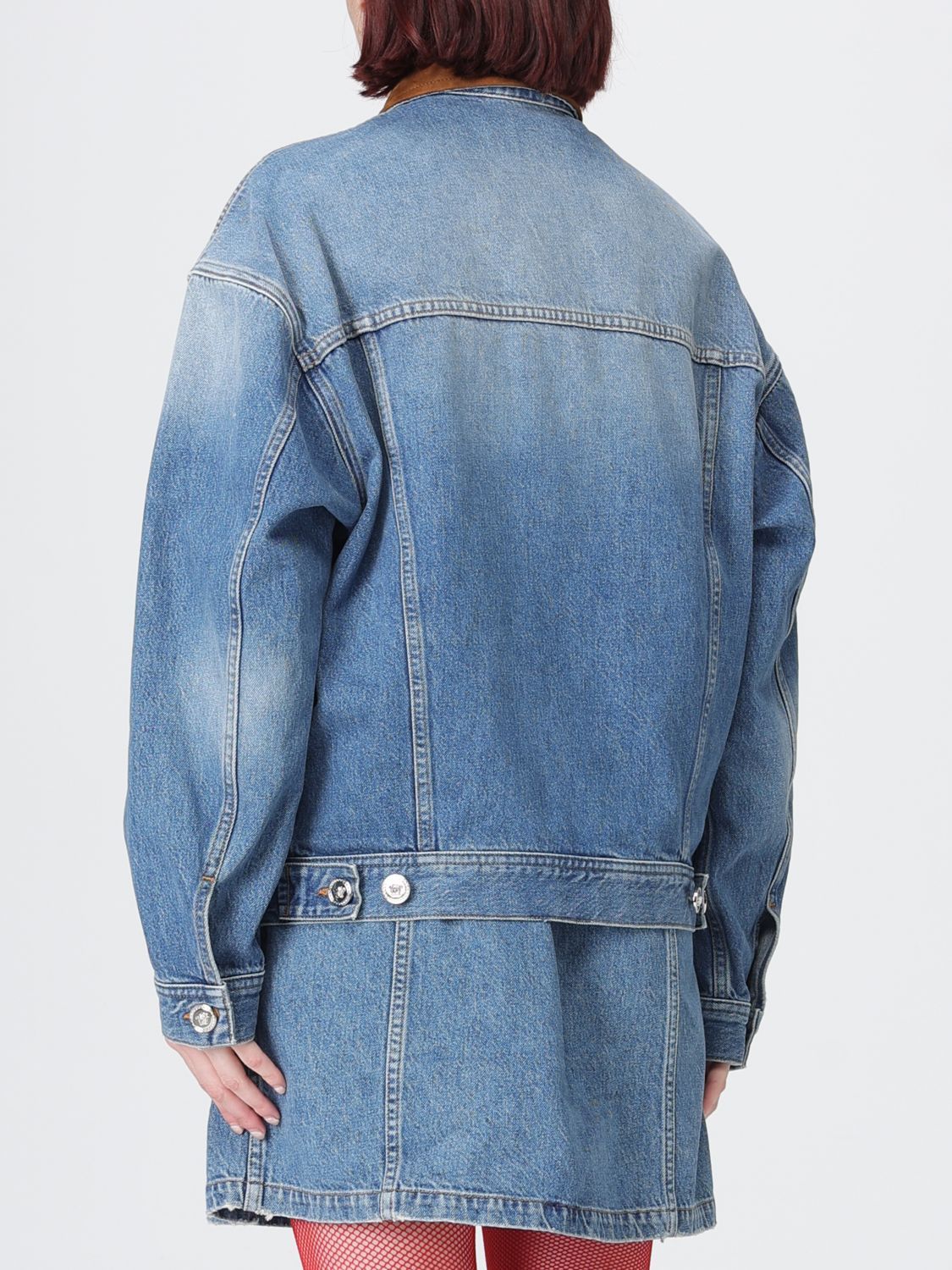 Versace Versace Jacket Woman Blue Size M / US 6-8 / IT 42-44 - 3 Thumbnail