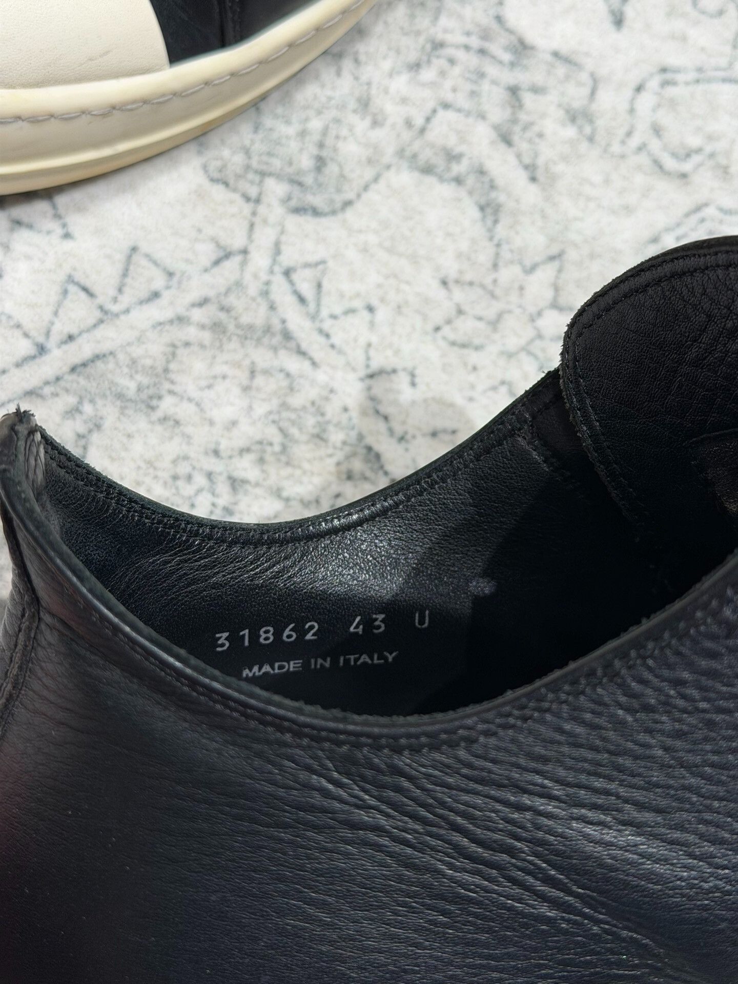 Rick Owens Rick Owens x Converse Leather Low Top Size US 10 / EU 43 - 7 Thumbnail