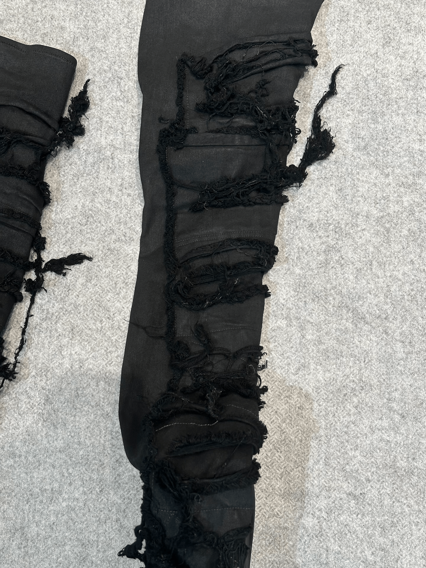 Rick Owens Drkshdw Rick Owens Platform Distressed Elastic Boots Size US 7 / EU 40 - 5 Thumbnail