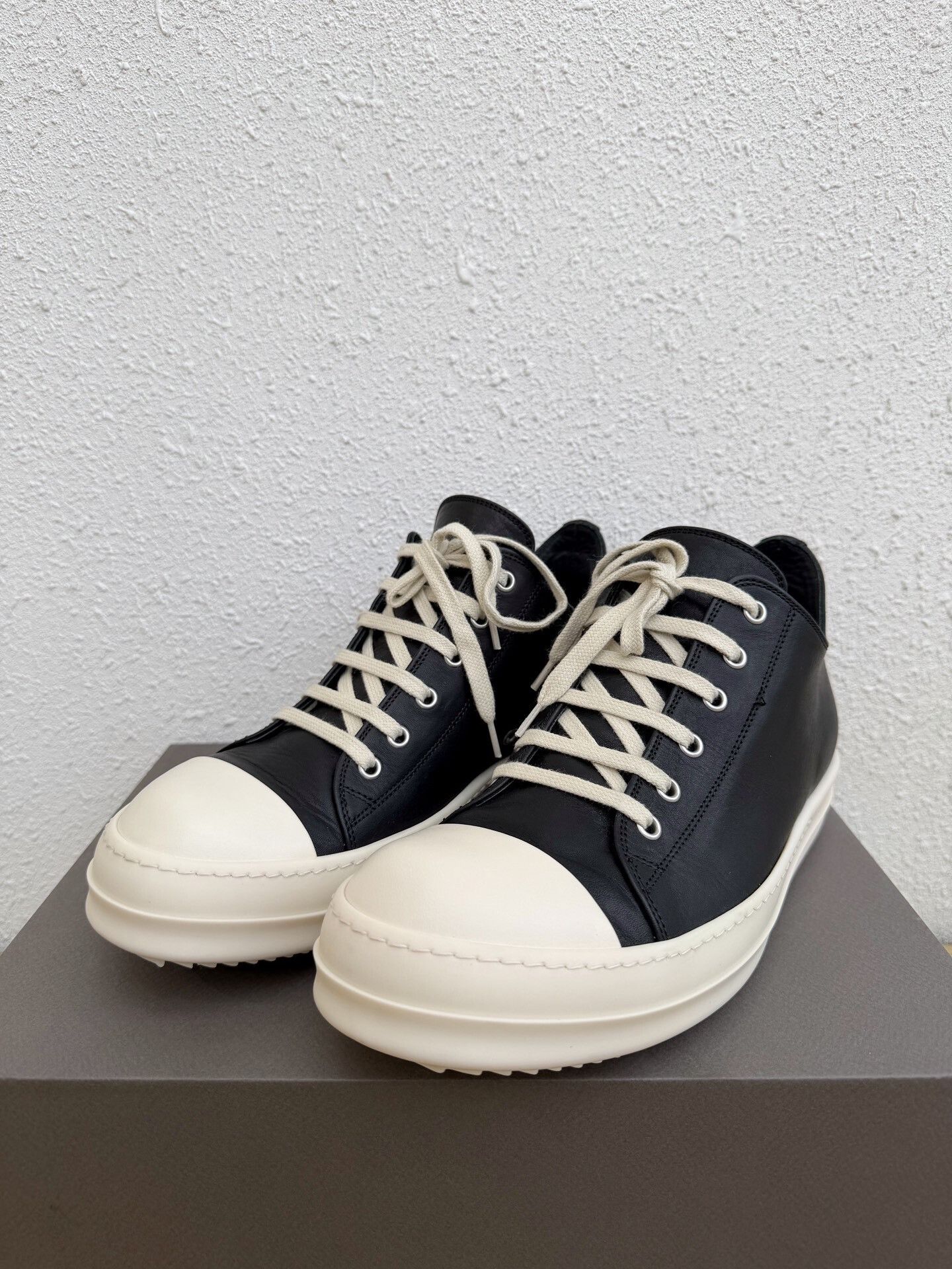 Rick Owens Rick Owens RO Low-Top Leather Shoes Size US 9 / EU 42 - 3 Thumbnail
