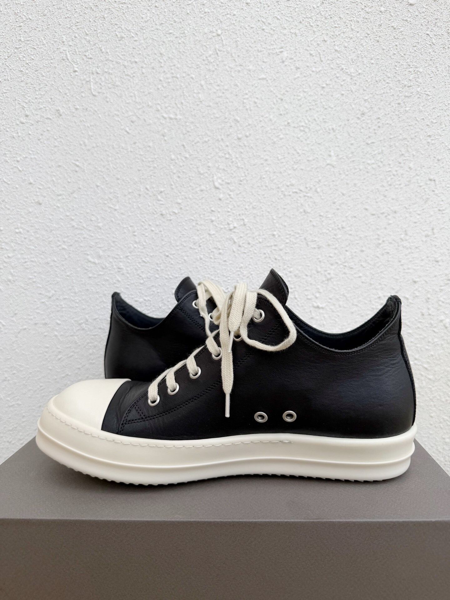 Rick Owens Rick Owens RO Low-Top Leather Shoes Size US 9 / EU 42 - 4 Thumbnail
