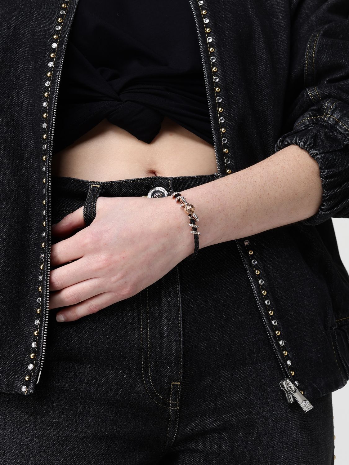 Versace Versace Jewel Woman Black Size ONE SIZE - 2 Thumbnail