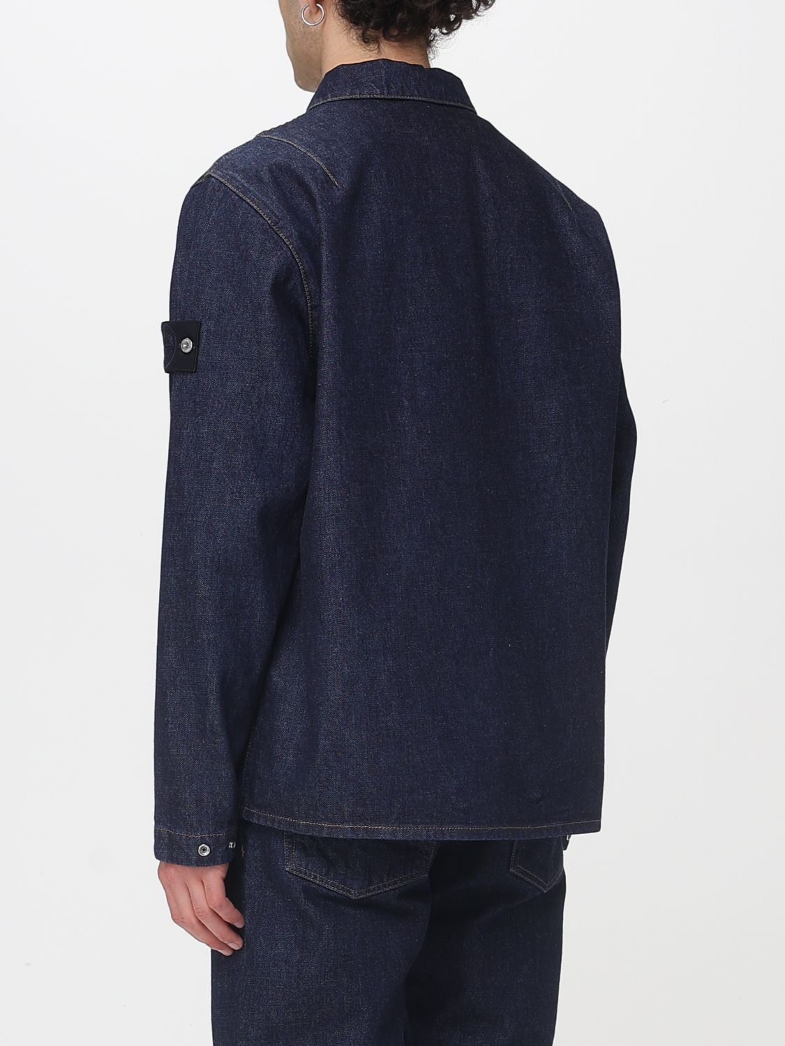 Stone Island Stone Island Jacket Men Denim Size US XL / EU 56 / 4 - 3 Thumbnail