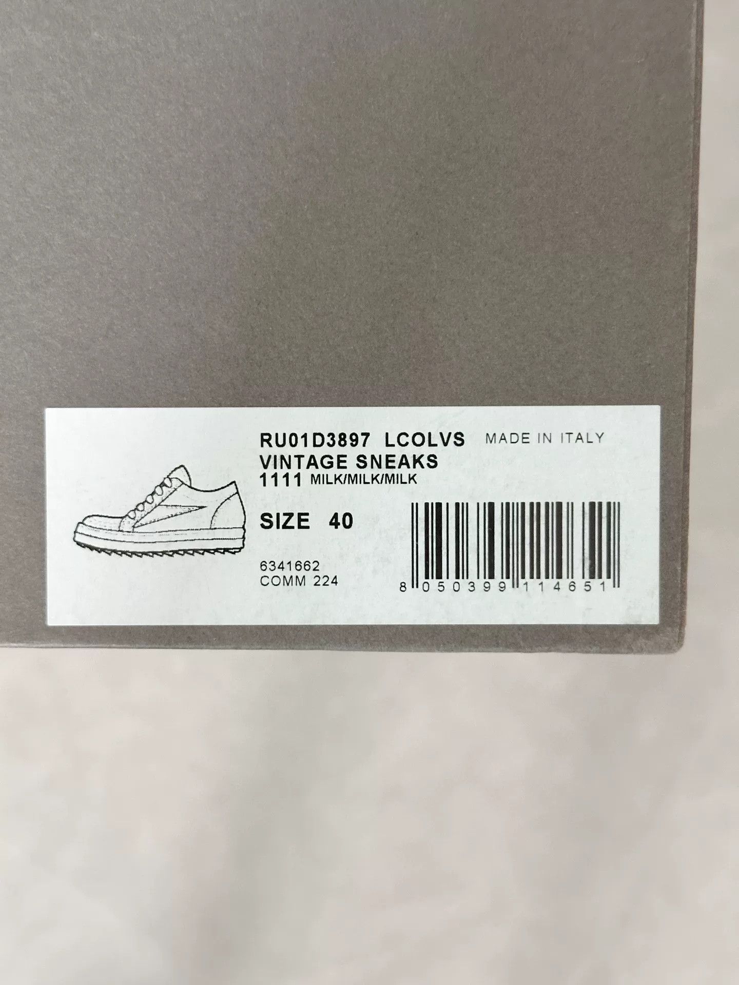 Rick Owens Rick Owens Shiny White Vans Style Shoes Size US 7 / EU 40 - 9 Thumbnail