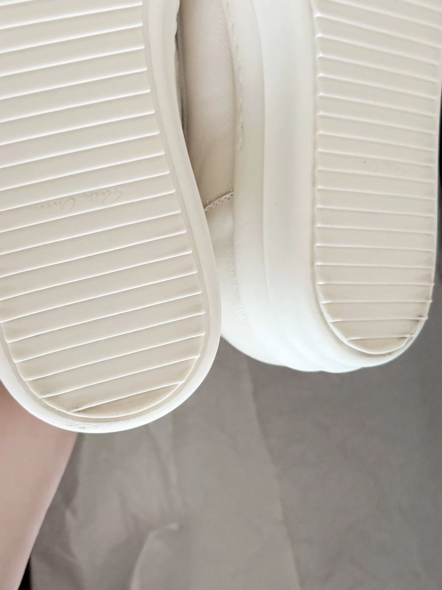 Rick Owens Rick Owens Shiny White Vans Style Shoes Size US 7 / EU 40 - 8 Thumbnail