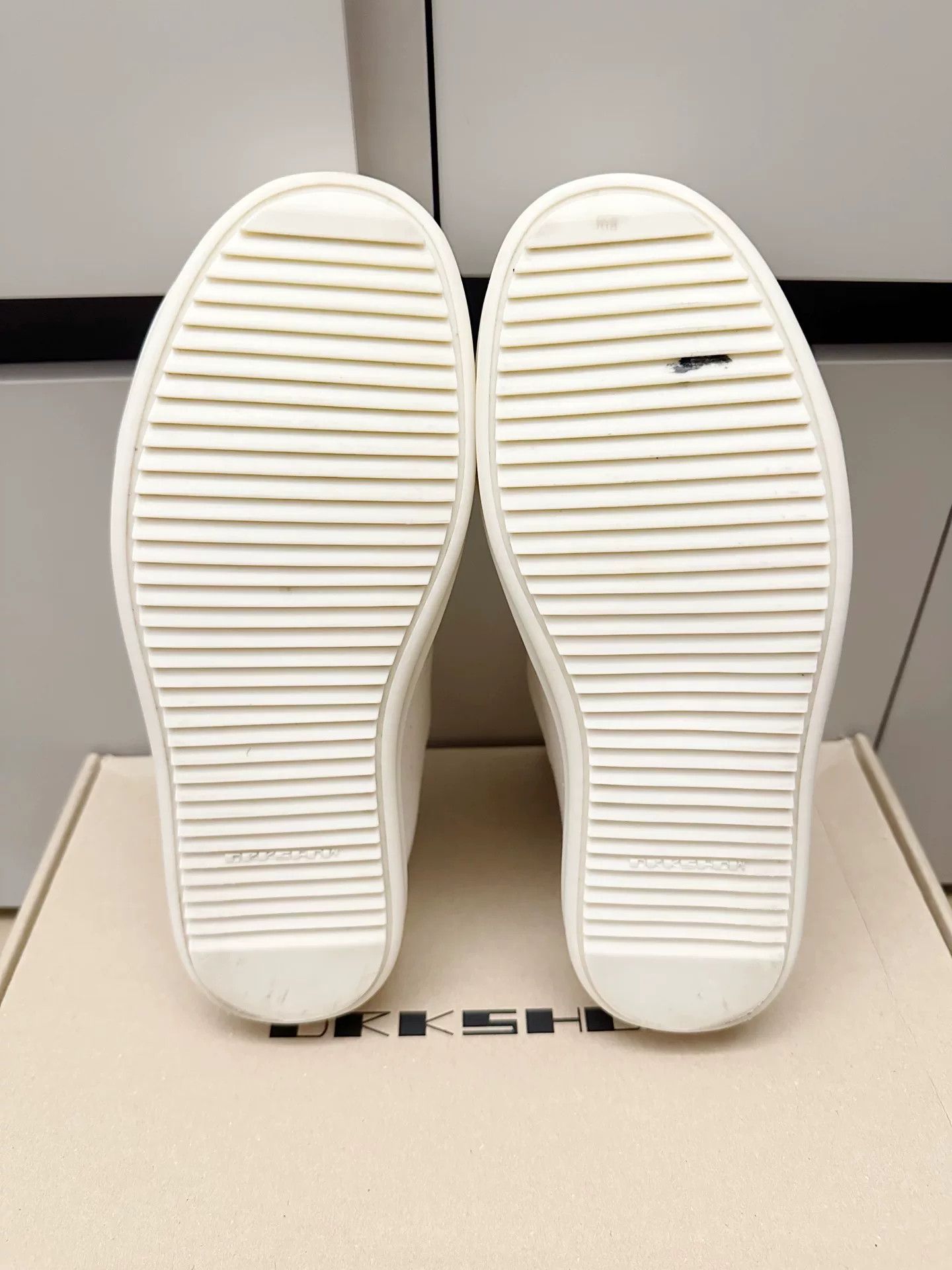 Rick Owens Rick Owens x Converse 24SS White Canvas Size US 6.5 / EU 39-40 - 8 Thumbnail