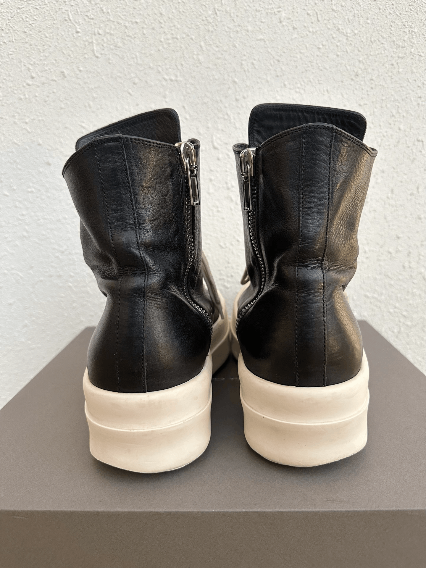 Rick Owens Rick Owens Thick Sole Leather High-Top Size US 8 / EU 41 - 7 Thumbnail