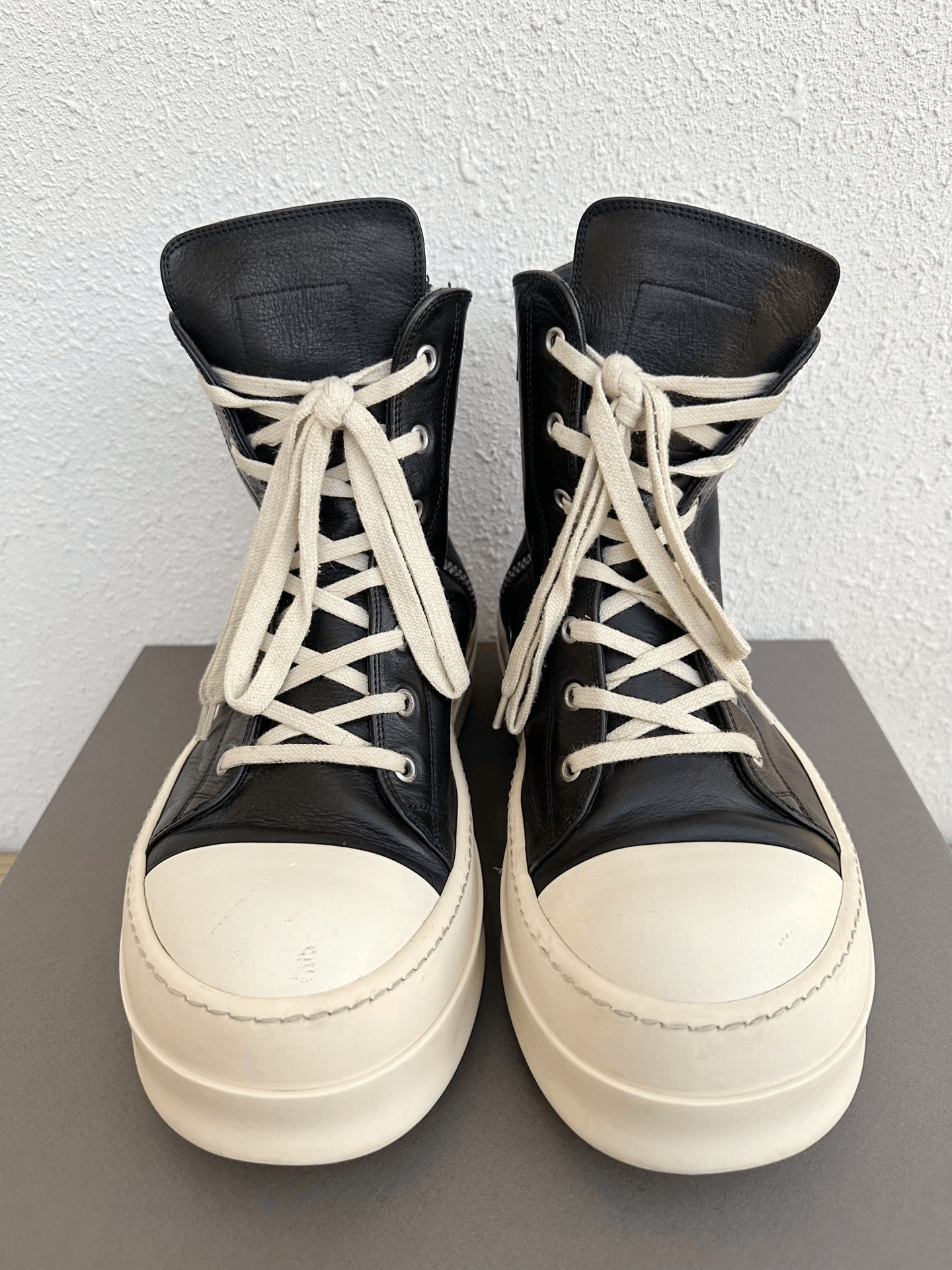Rick Owens Rick Owens Thick Sole Leather High-Top Size US 8 / EU 41 - 3 Thumbnail