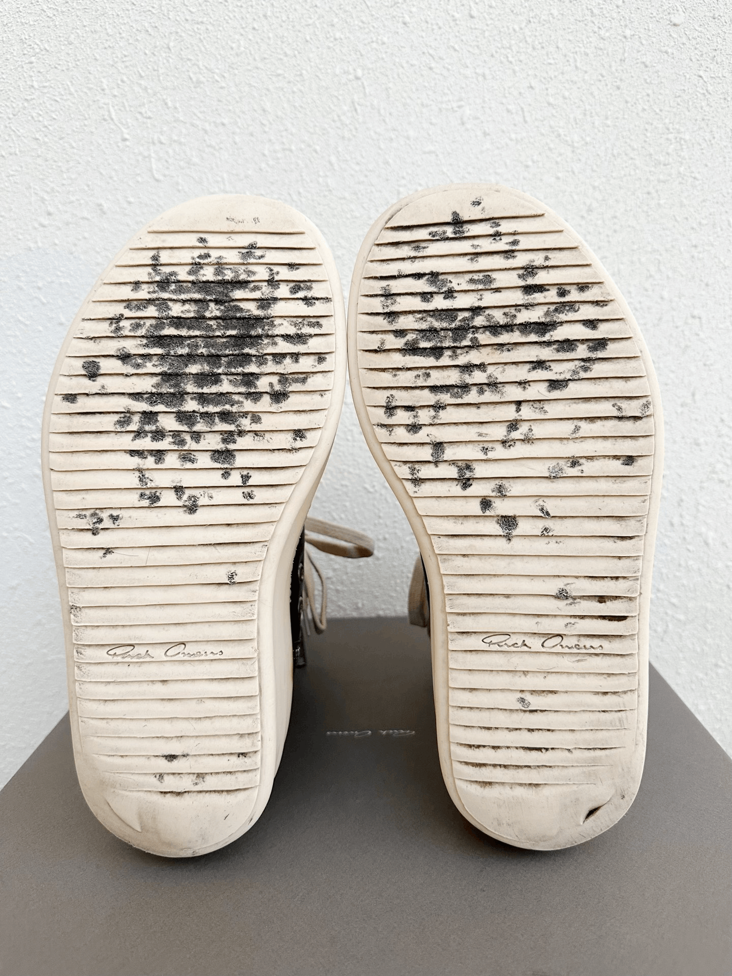 Rick Owens Rick Owens Thick Sole Leather High-Top Size US 8 / EU 41 - 8 Thumbnail