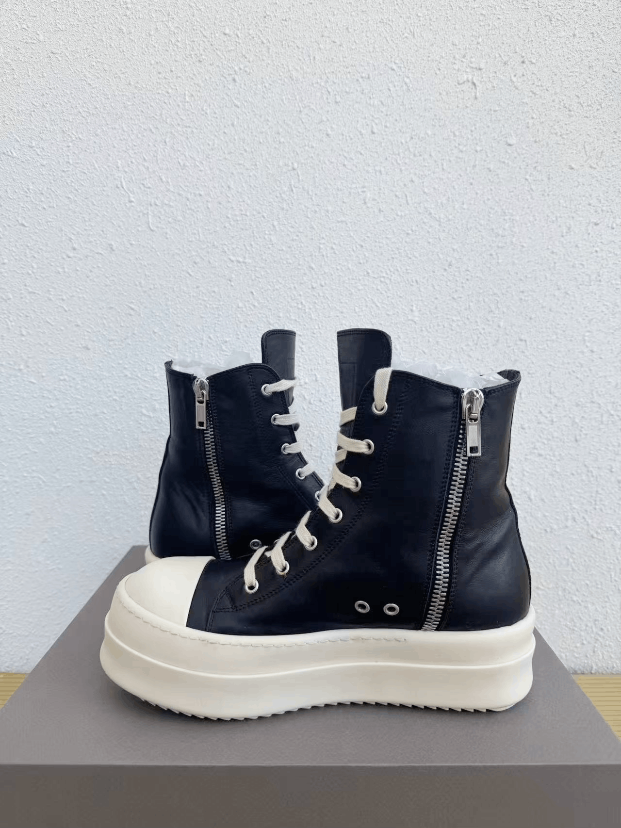Rick Owens Rick Owens Platform High-Top Sneakers 24SS Size US 8 / EU 41 - 4 Thumbnail