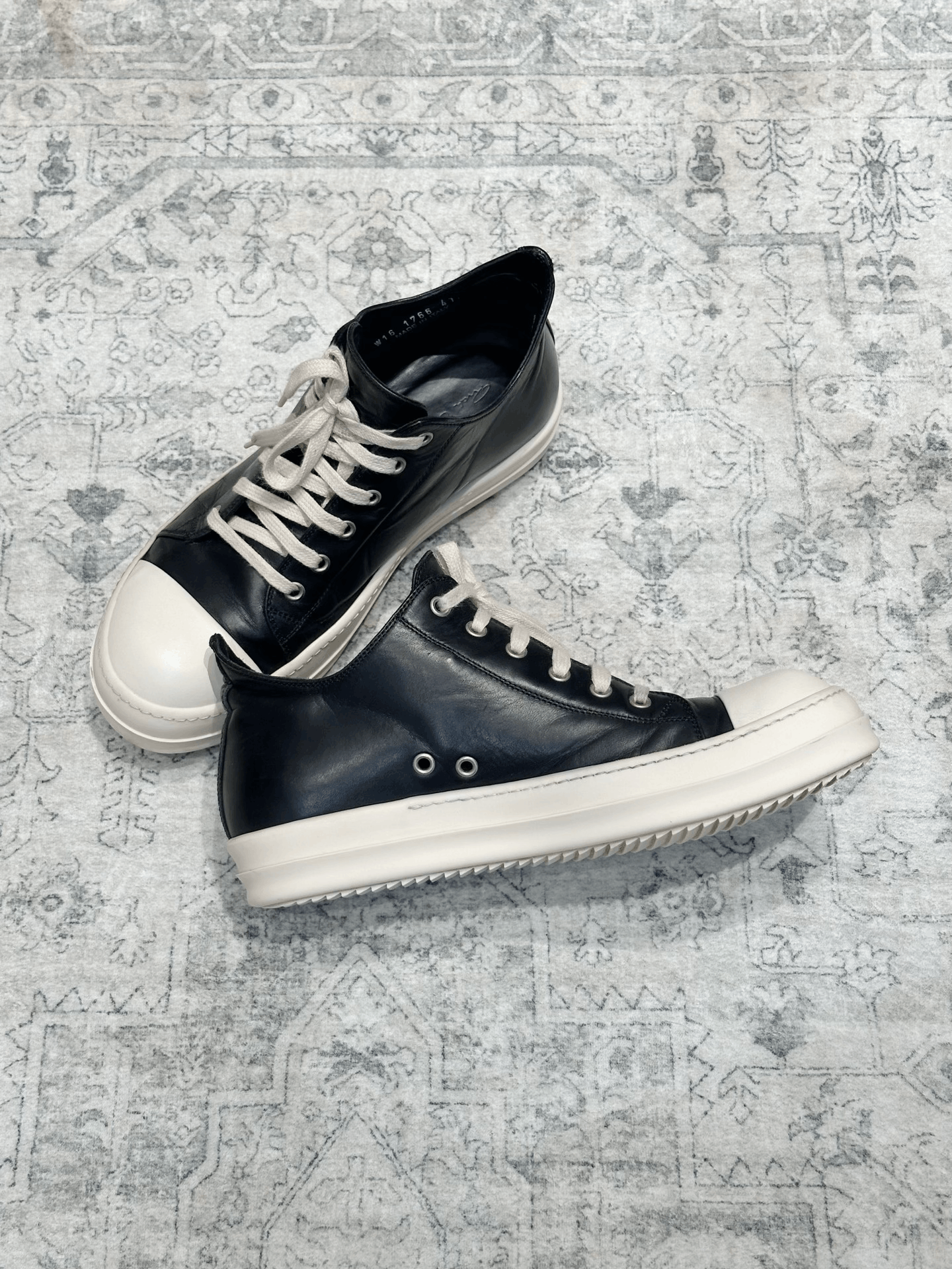 Rick Owens Rick Owens Main Line Leather Low-Top Size US 8.5 / EU 41-42 - 6 Thumbnail