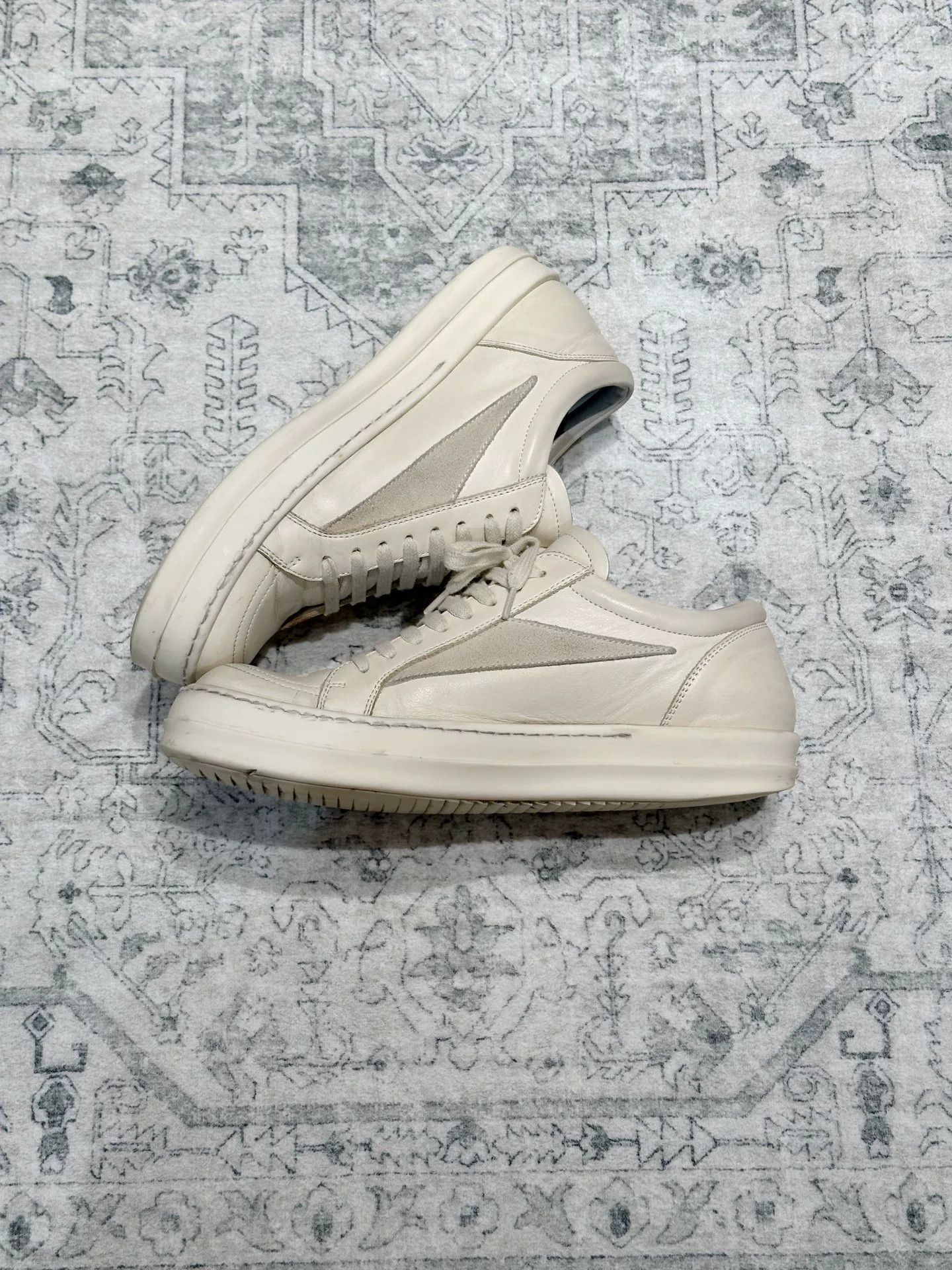 Rick Owens Rick Owens Low-Top White Shoes Size US 8 / EU 41 - 6 Thumbnail