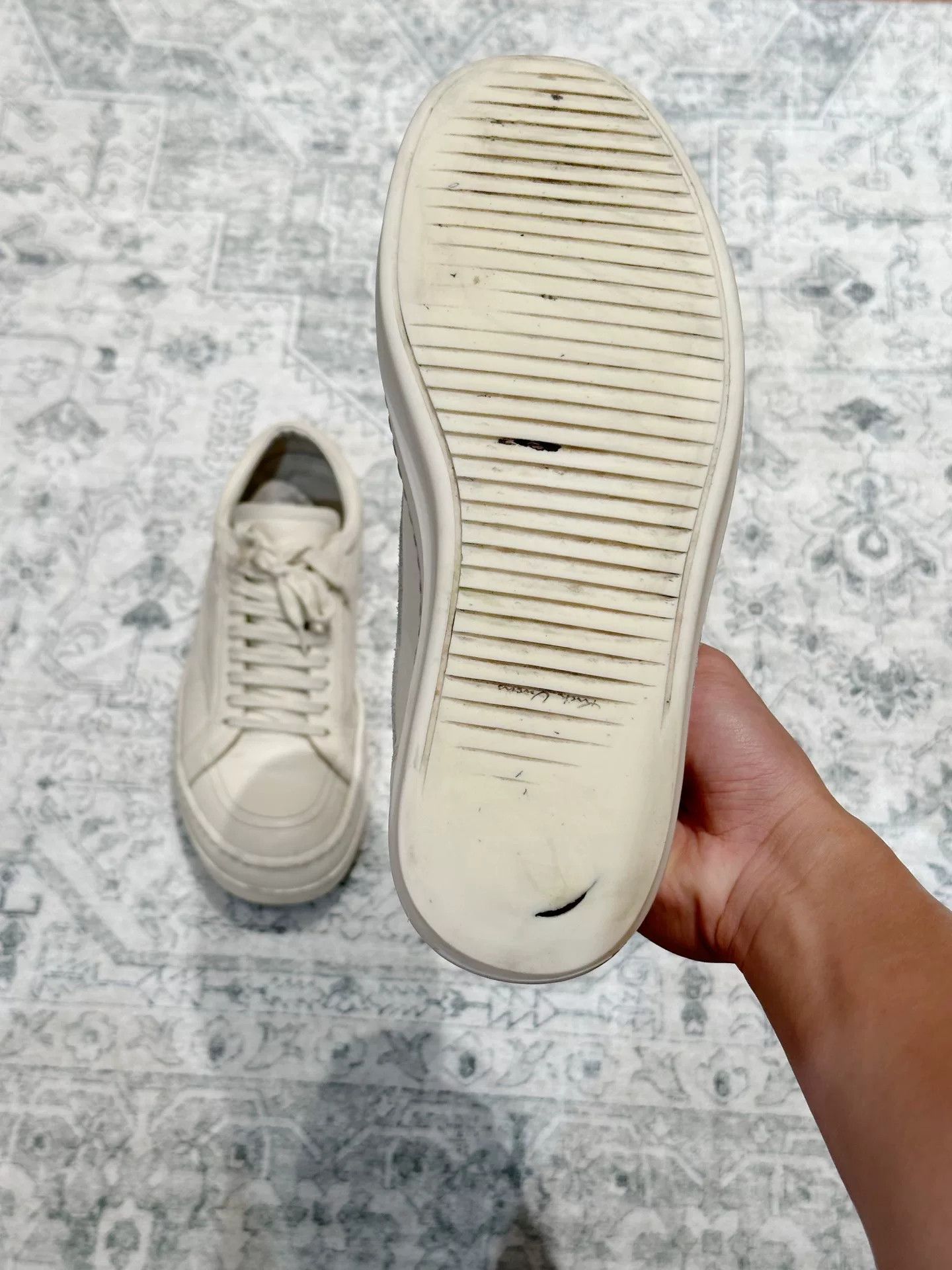 Rick Owens Rick Owens Low-Top White Shoes Size US 8 / EU 41 - 8 Thumbnail