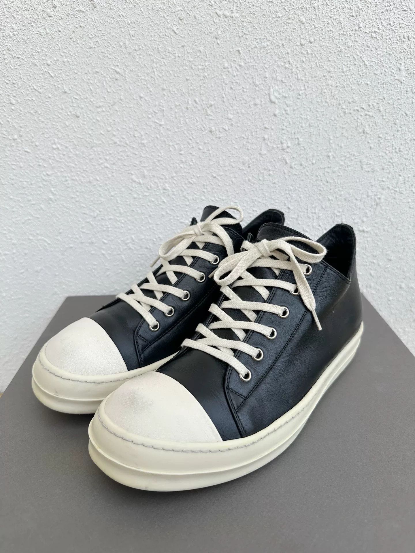 Rick Owens Rick Owens x Converse Low-Top Patent Leather Size US 8 / EU 41 - 3 Thumbnail