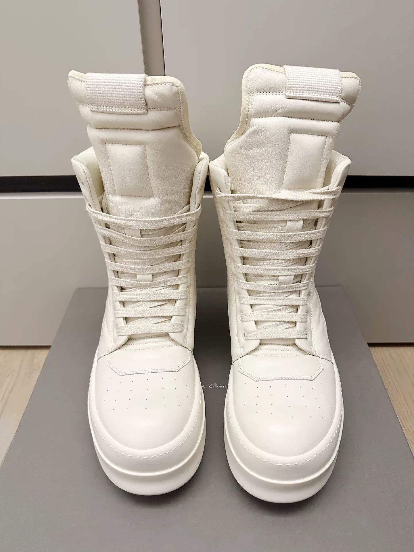 Rick Owens Rick Owens High-Top Thick Sole Runway Size US 9 / EU 42 - 2 Thumbnail