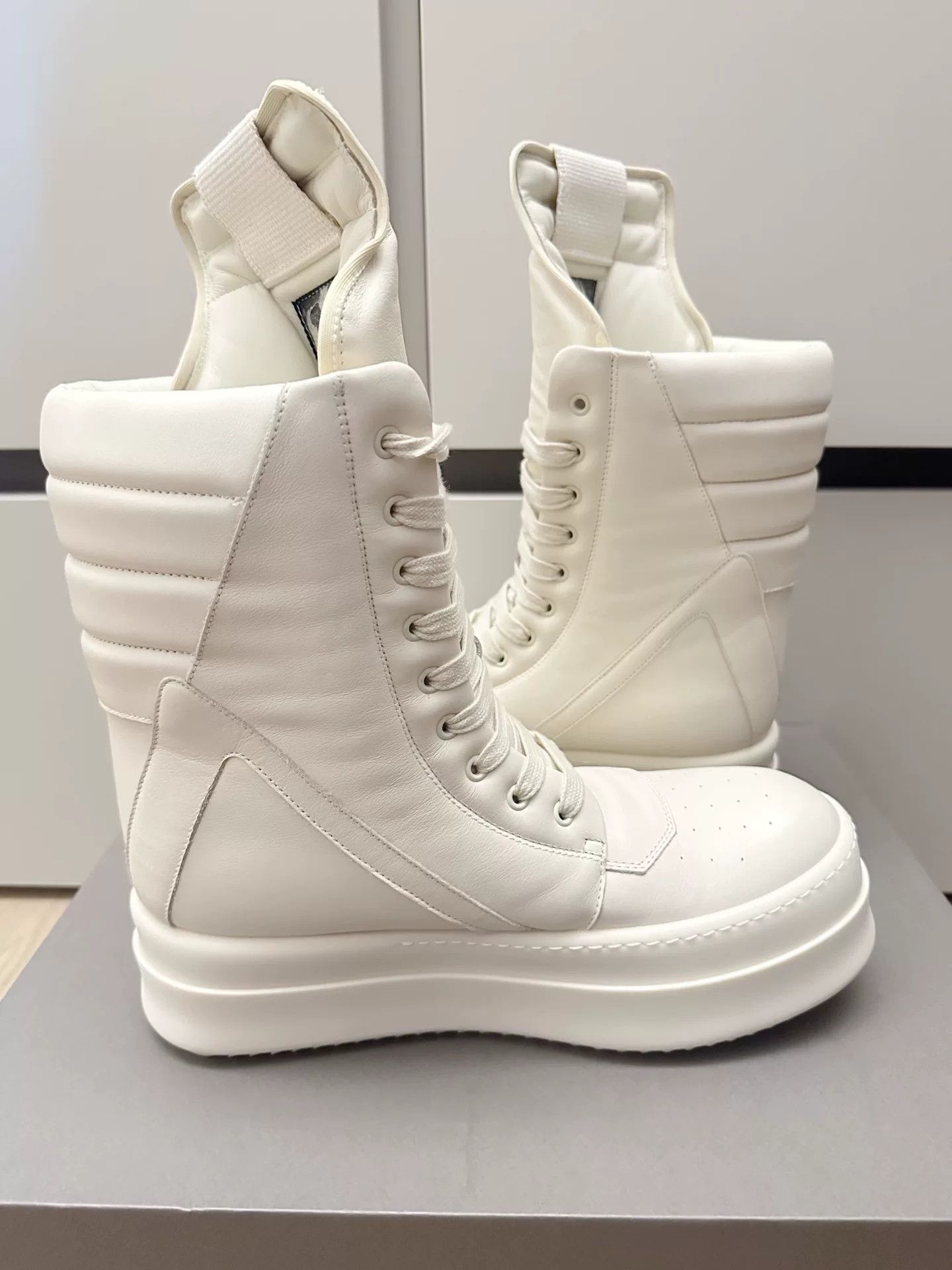 Rick Owens Rick Owens High-Top Thick Sole Runway Size US 9 / EU 42 - 6 Thumbnail