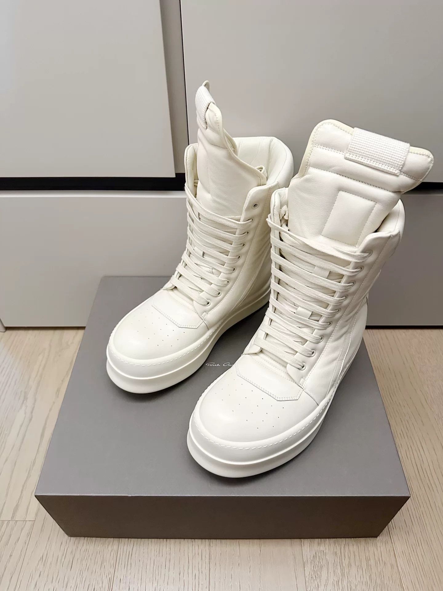 Rick Owens Rick Owens High-Top Thick Sole Runway Size US 9 / EU 42 - 3 Thumbnail