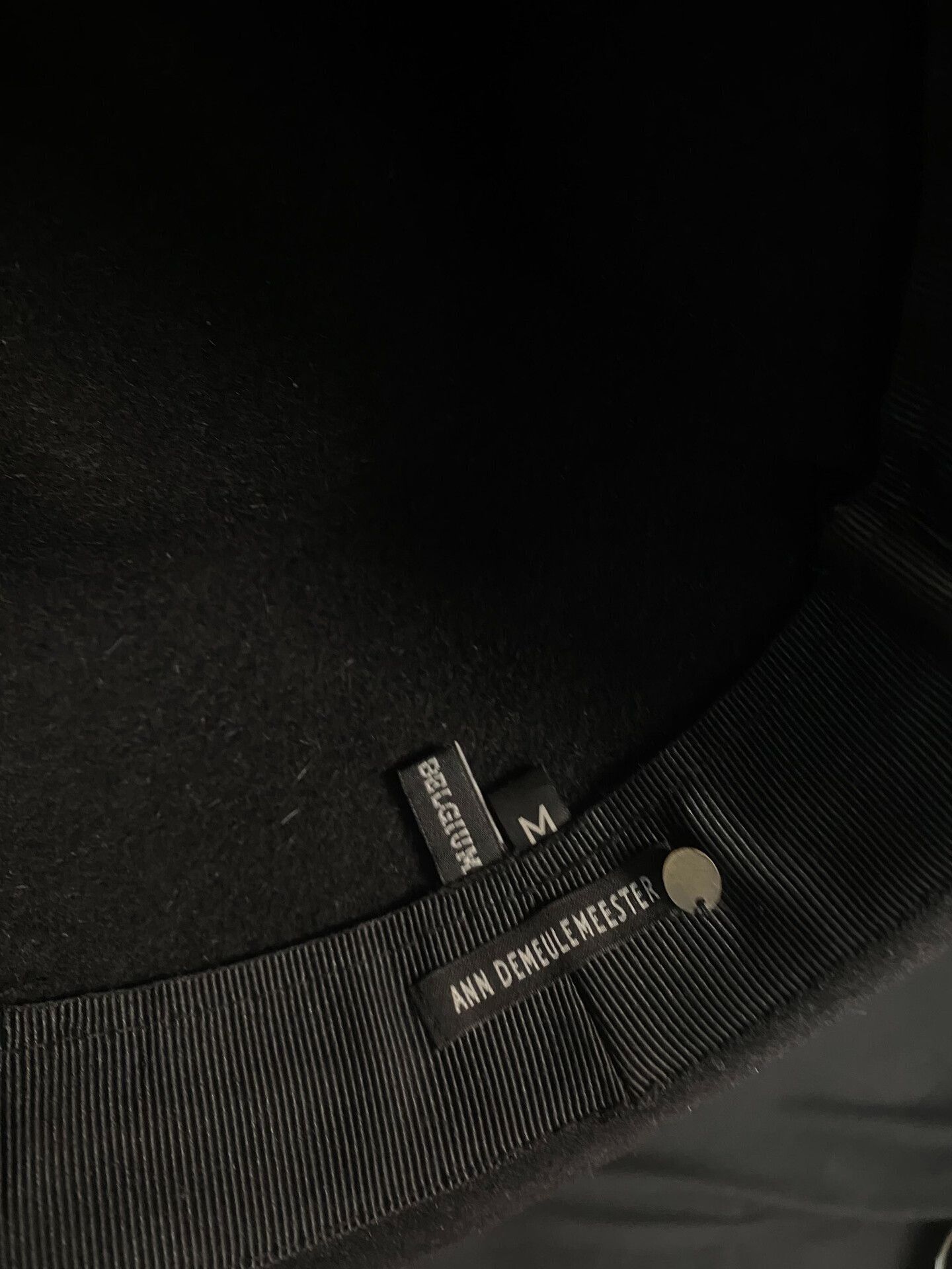 Ann Demeulemeester Ann Demeulemeester 2008 Fall Hat Size ONE SIZE - 4 Thumbnail