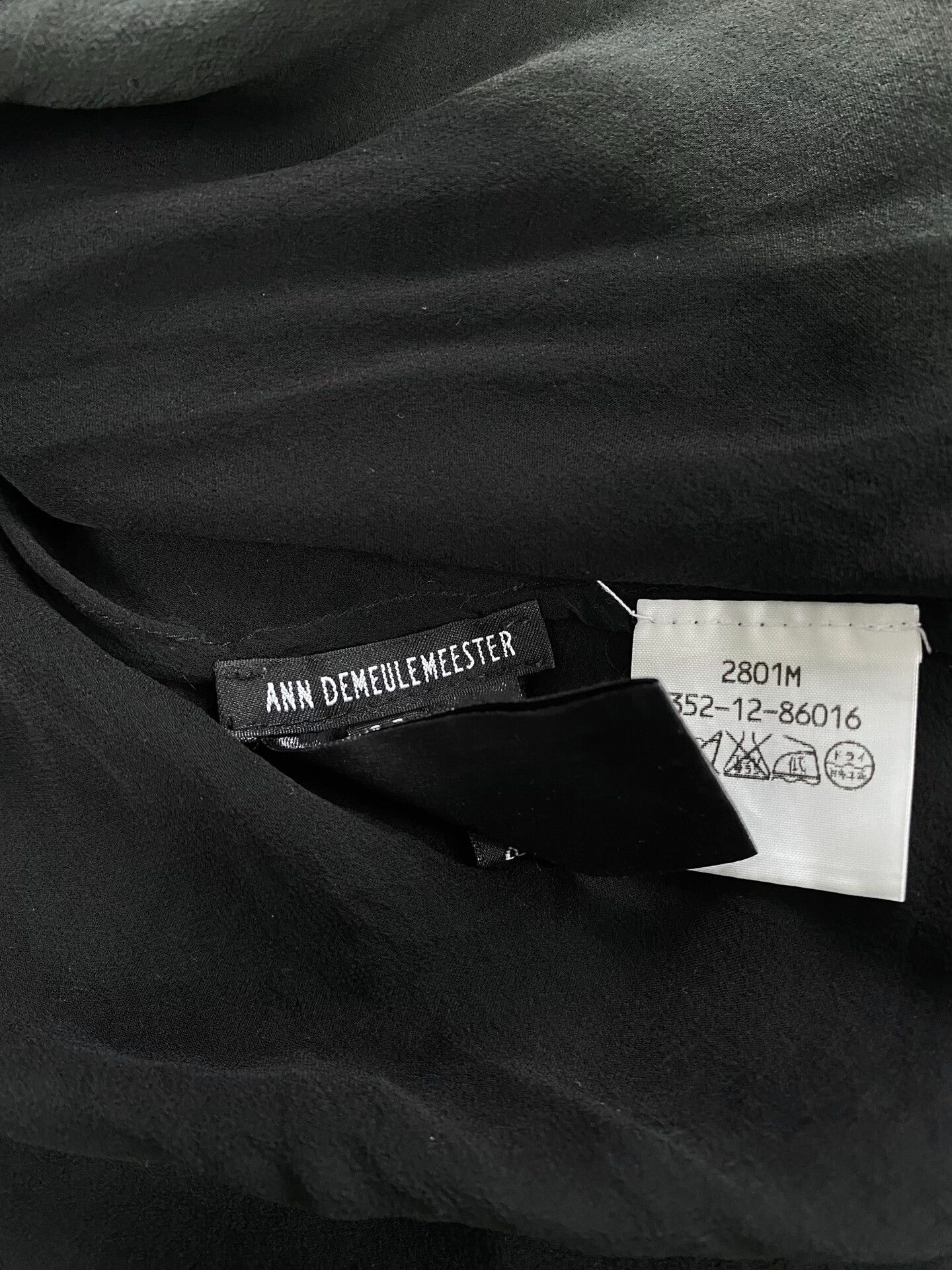Ann Demeulemeester Ann Demeulemeester SS2007 Gradient Silk Dress Size S / US 4 / IT 40 - 7 Thumbnail