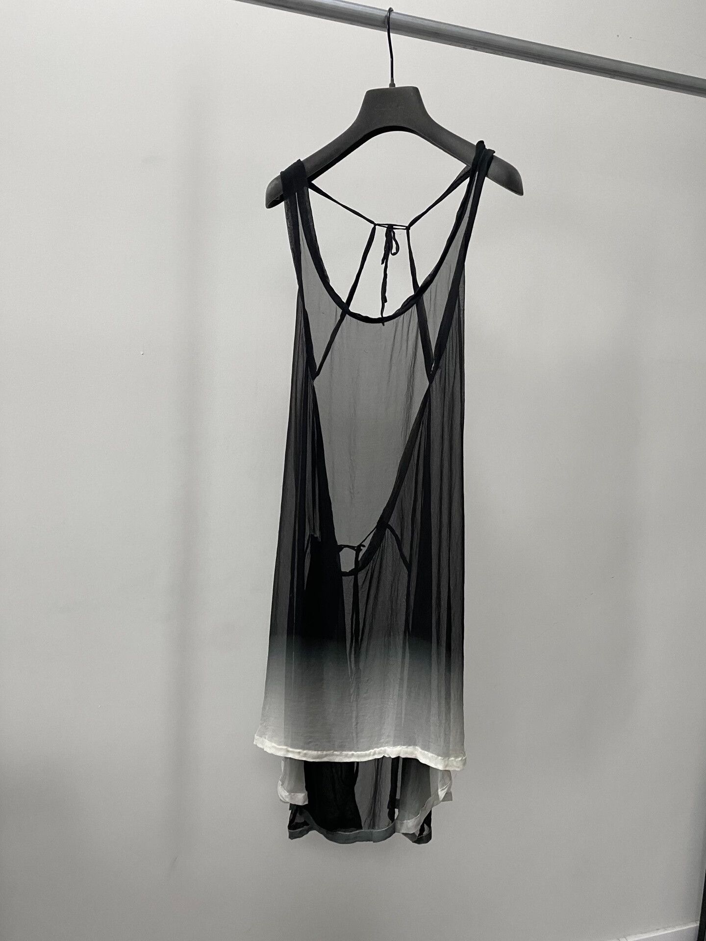 Ann Demeulemeester Ann Demeulemeester SS2007 Gradient Silk Dress Size S / US 4 / IT 40 - 2 Thumbnail