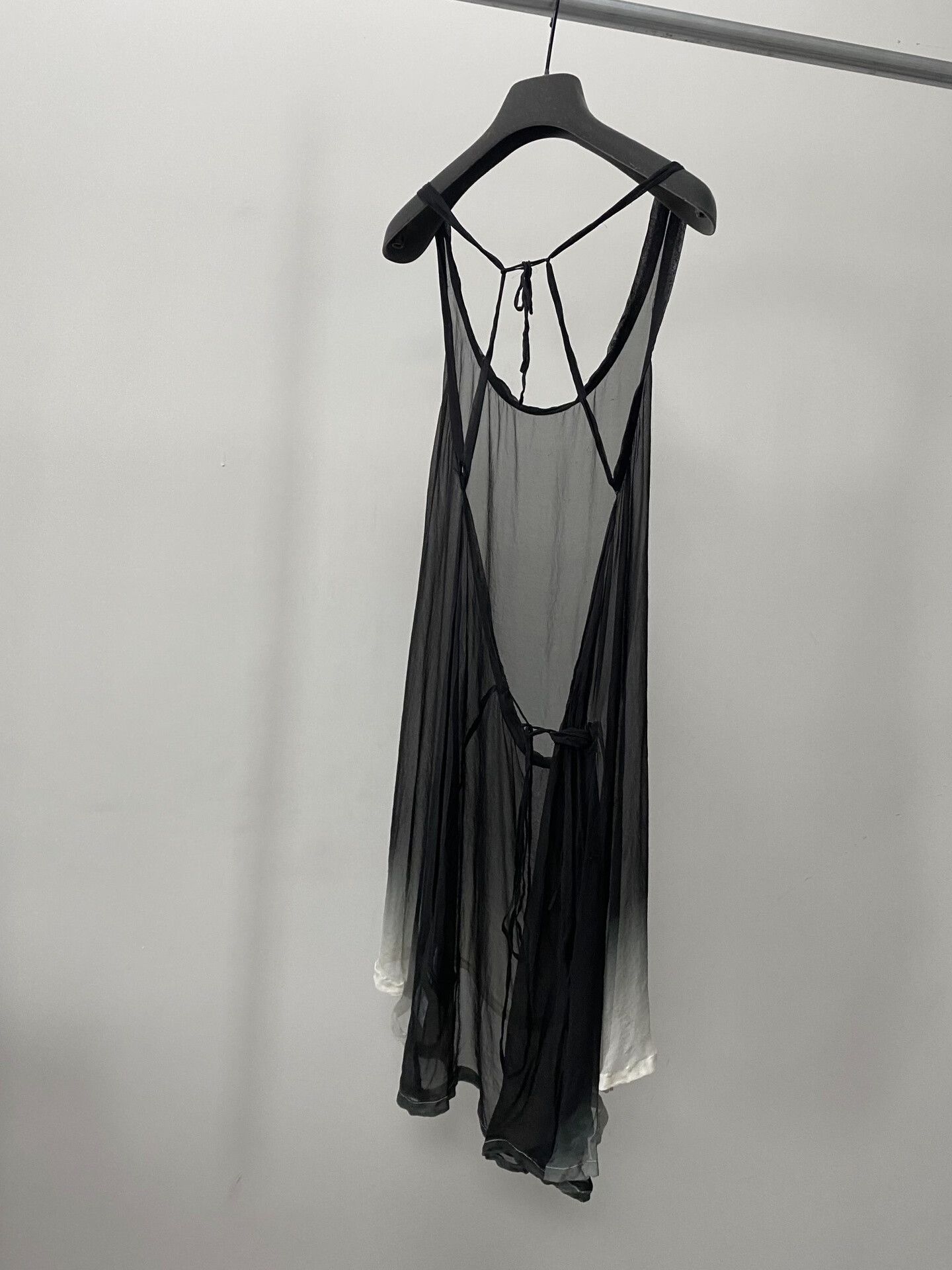 Ann Demeulemeester Ann Demeulemeester SS2007 Gradient Silk Dress Size S / US 4 / IT 40 - 6 Thumbnail