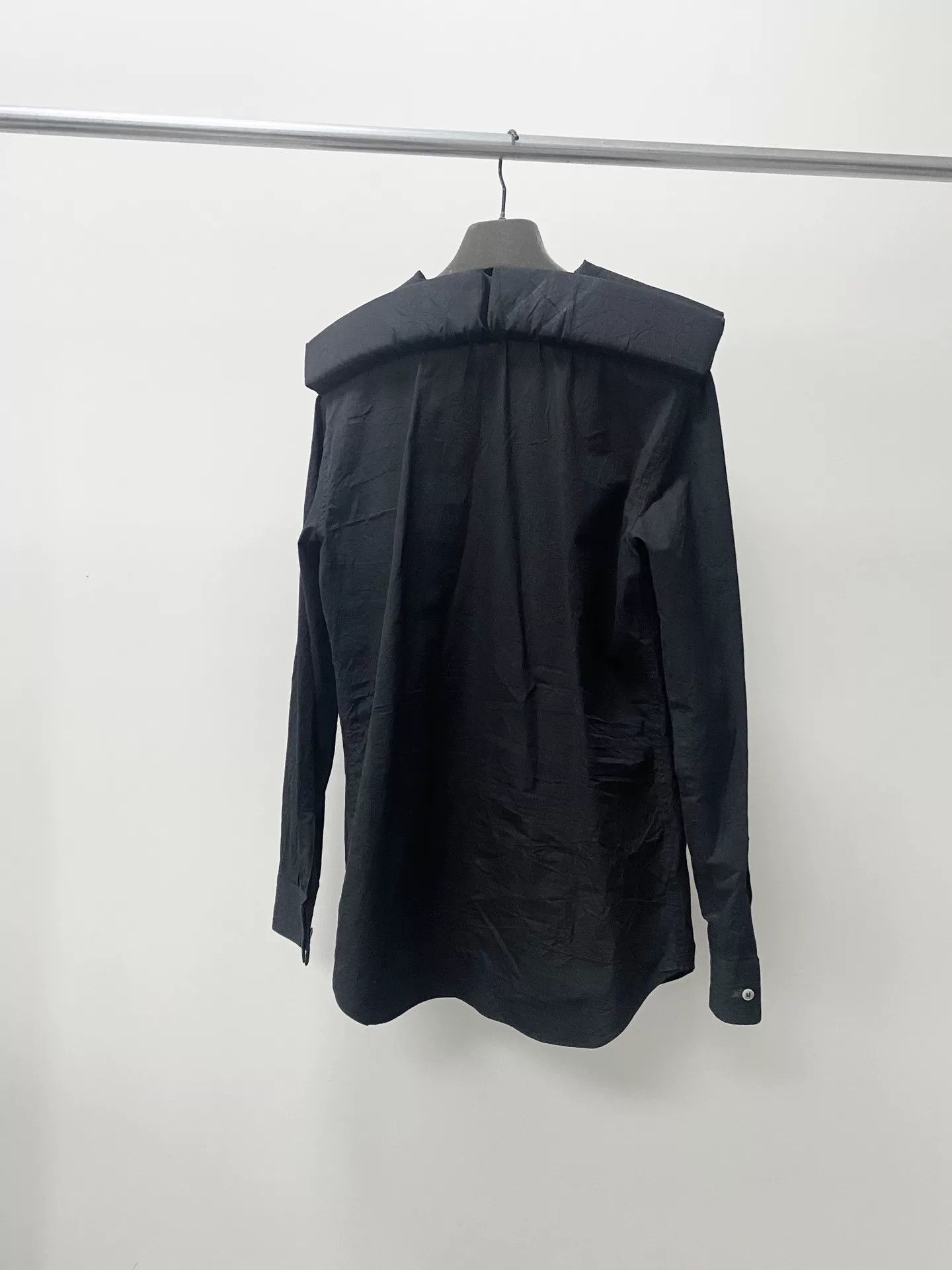 Masaki Matsushima Masakimatsushima 90s Sculpted Pleated Shirt Size M / US 6-8 / IT 42-44 - 5 Thumbnail