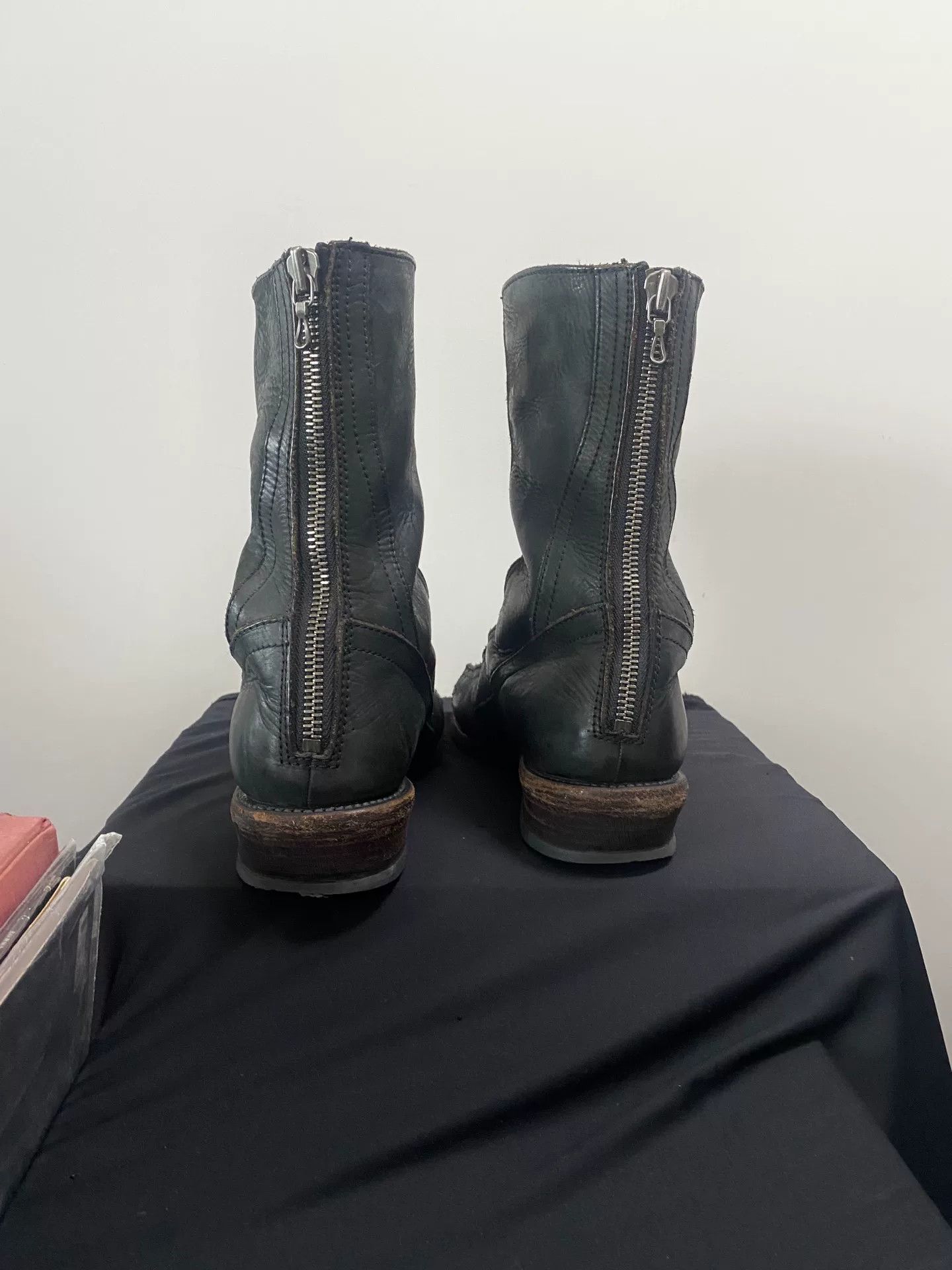 Julius Julius Dark Avant-Garde Leather Boots Size US 10 / EU 43 - 3 Thumbnail