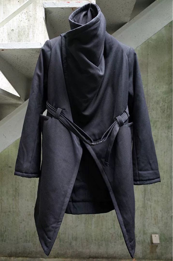 Obscur Obscur Dark Avant-Garde Coat Size US L / EU 52-54 / 3 - 4 Thumbnail