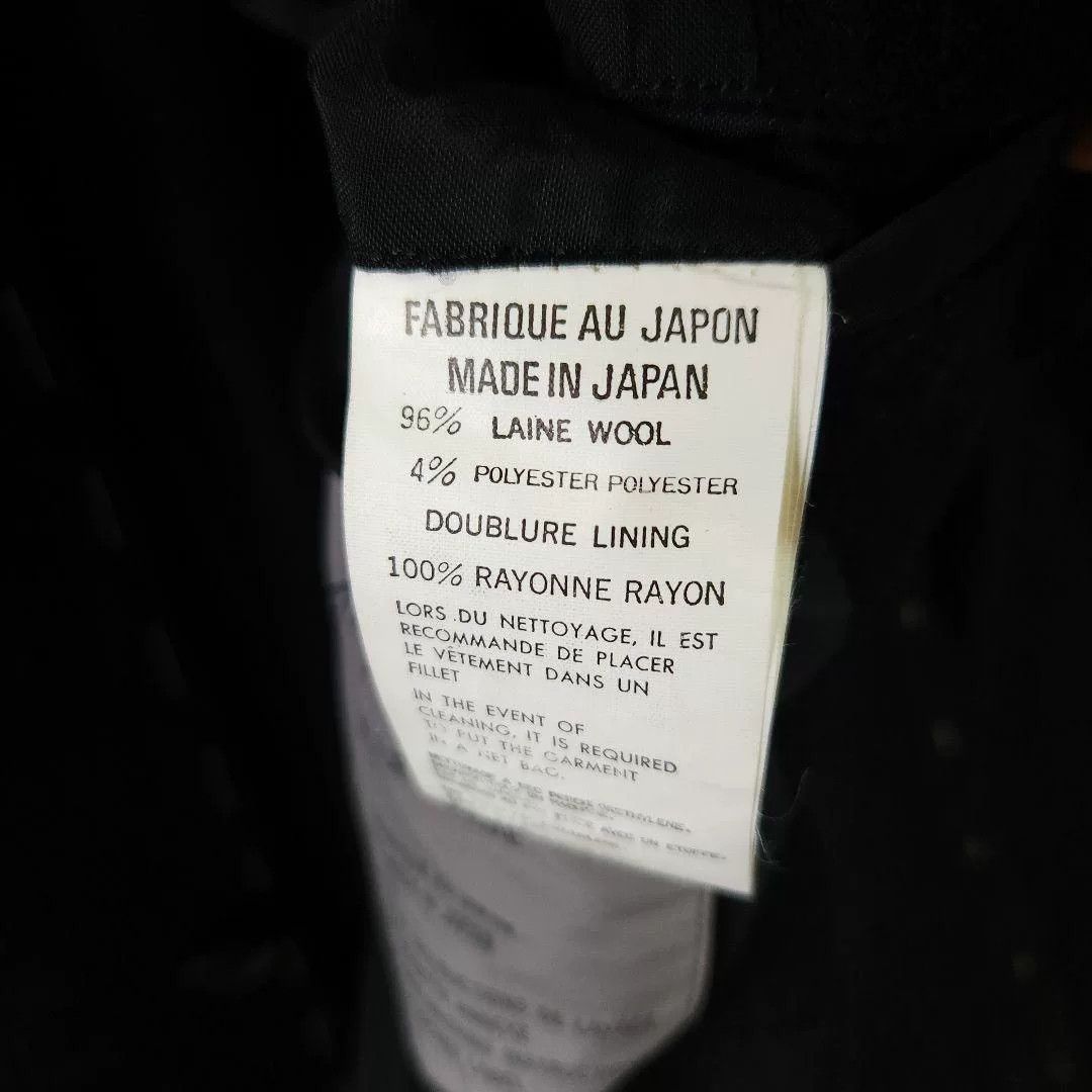 Yohji Yamamoto Yohji Yamamoto 1998 Floral Vine Topstitch Coat Size US S / EU 44-46 / 1 - 9 Thumbnail
