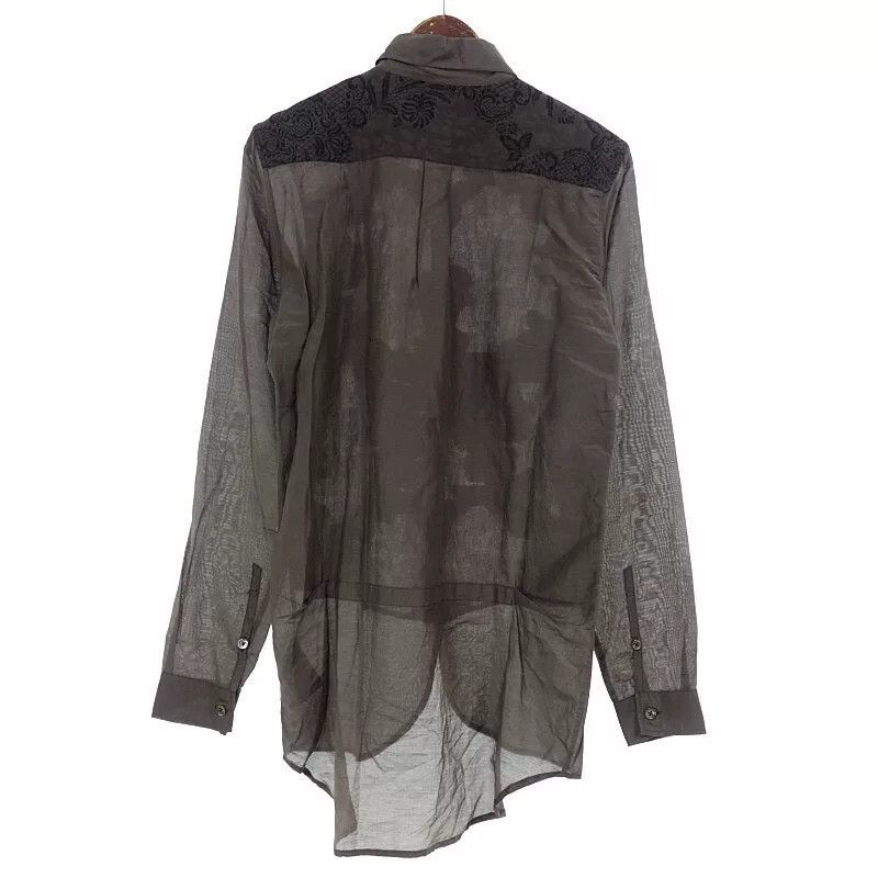 Ann Demeulemeester Ann Demeulemeester Embroidered Shirt Size US XS / EU 42 / 0 - 2 Thumbnail