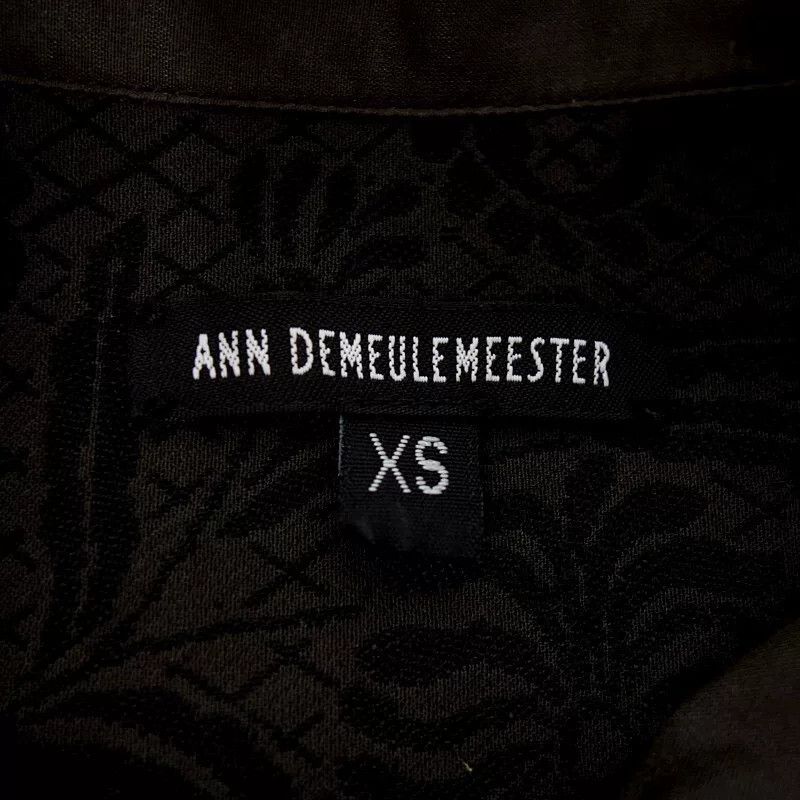 Ann Demeulemeester Ann Demeulemeester Embroidered Shirt Size US XS / EU 42 / 0 - 3 Thumbnail