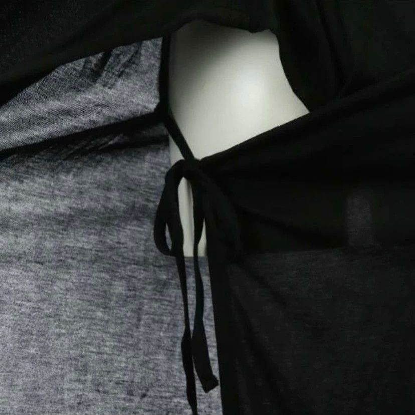 Ann Demeulemeester Ann Demeulemeester Strappy Split Dress Size XXS / US 00 / IT 34 - 9 Thumbnail
