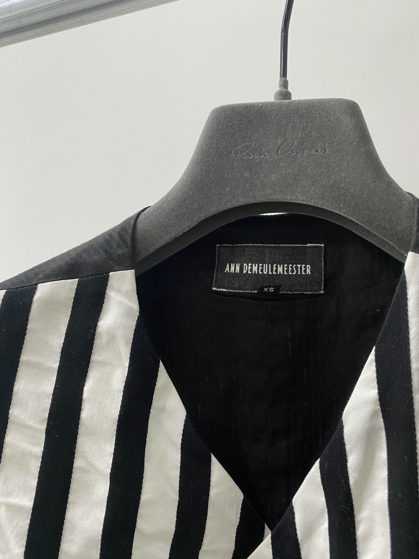 Ann Demeulemeester Ann Demeulemeester Pleated Double Strap Vest Size US XS / EU 42 / 0 - 5 Thumbnail